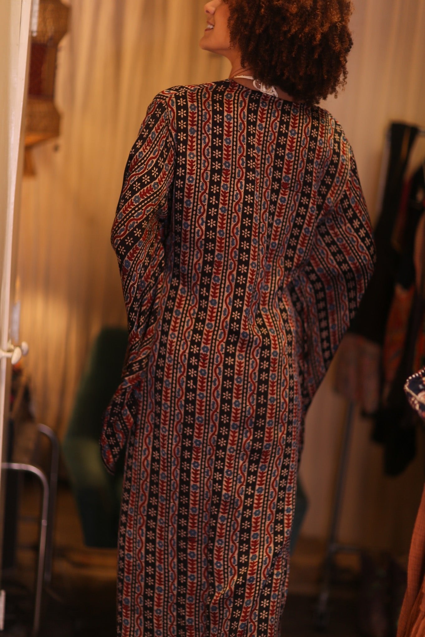 SILK WING KIMONO PINA KYOTN - BANGKOK TAILOR CLOTHING STORE - HANDMADE CLOTHING