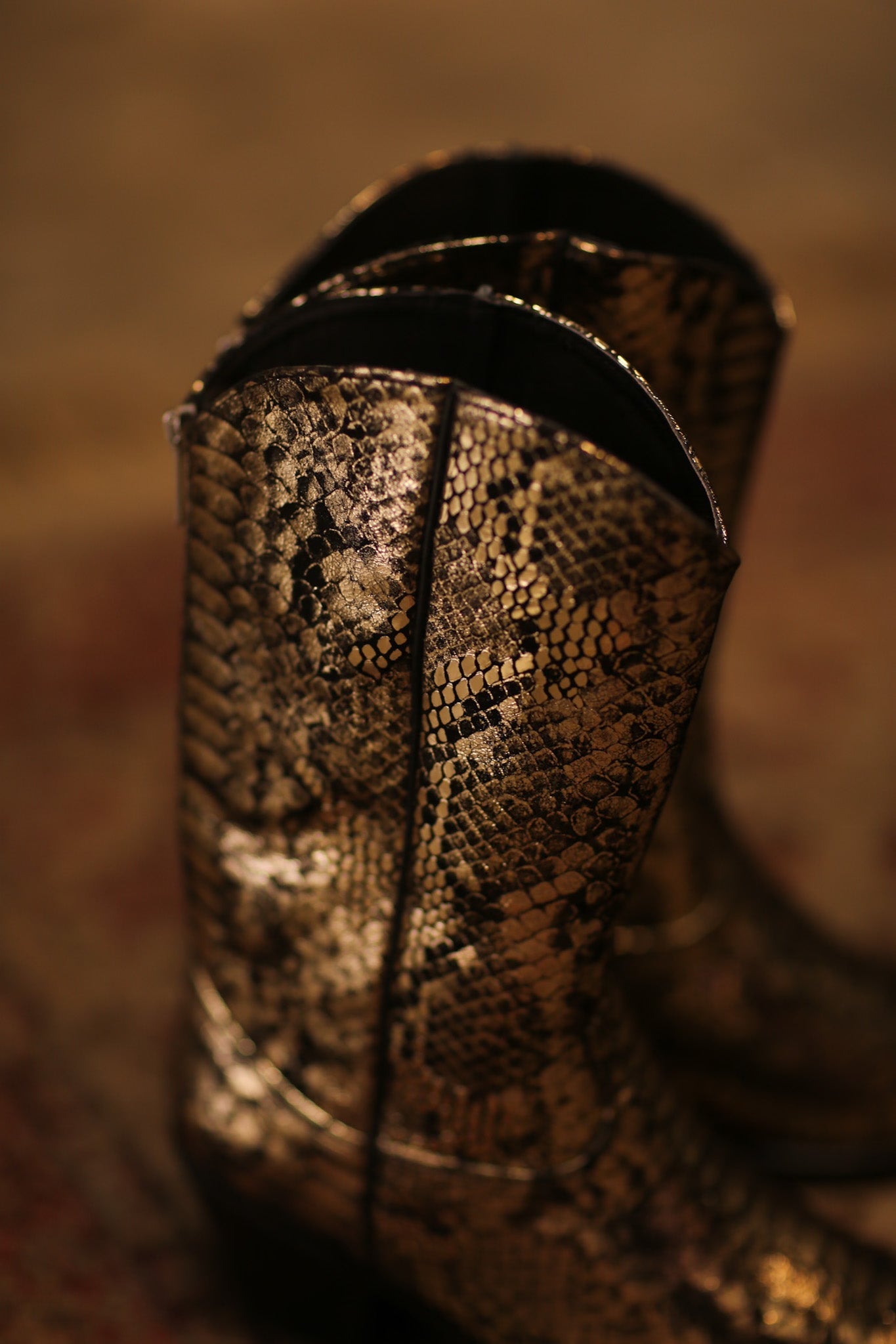 SNAKE PRINT WESTERN BOOTS SANU - BANGKOK TAILOR CLOTHING STORE - HANDMADE CLOTHING