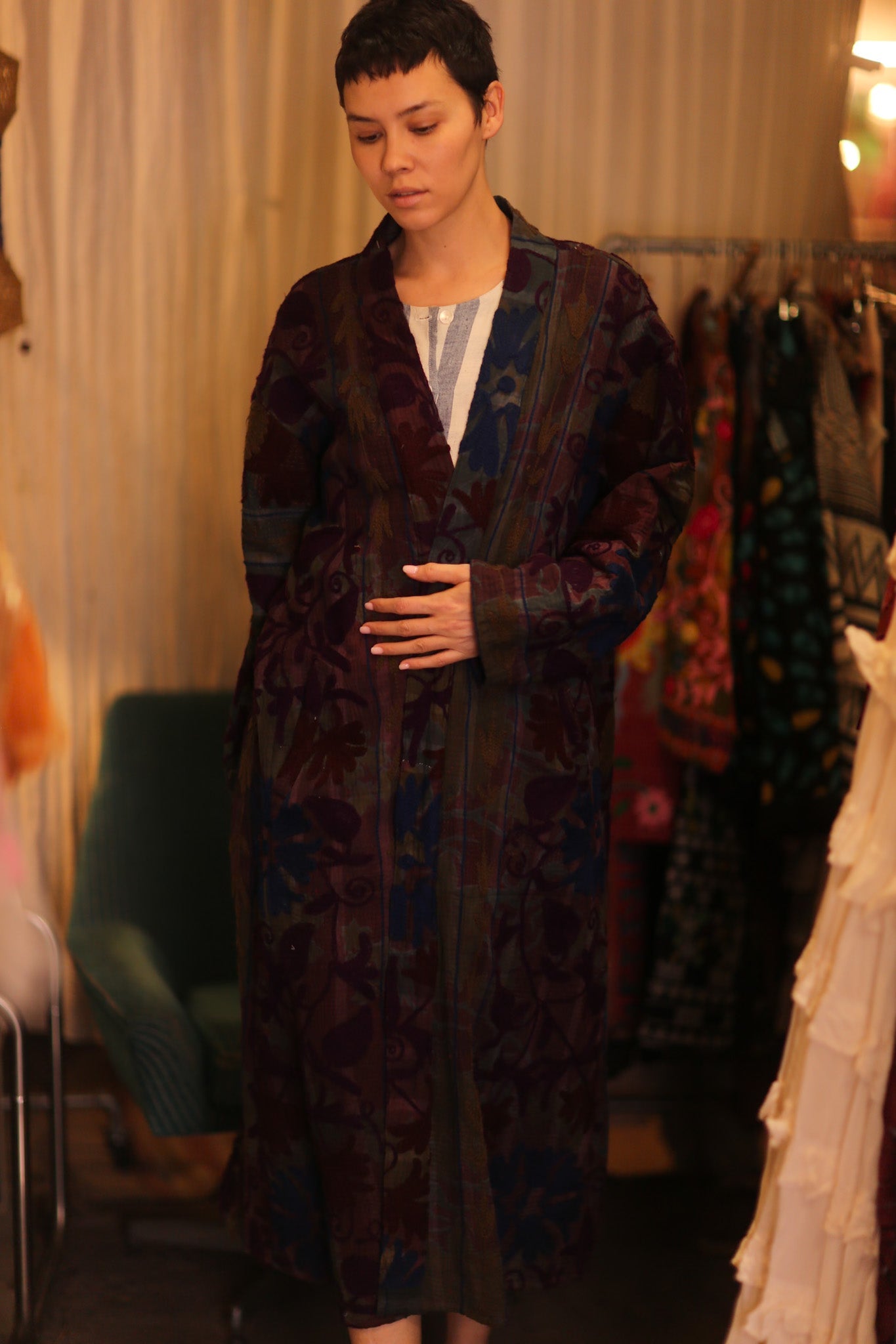 SUSANI VIVIAN KIMONO - BANGKOK TAILOR CLOTHING STORE - HANDMADE CLOTHING