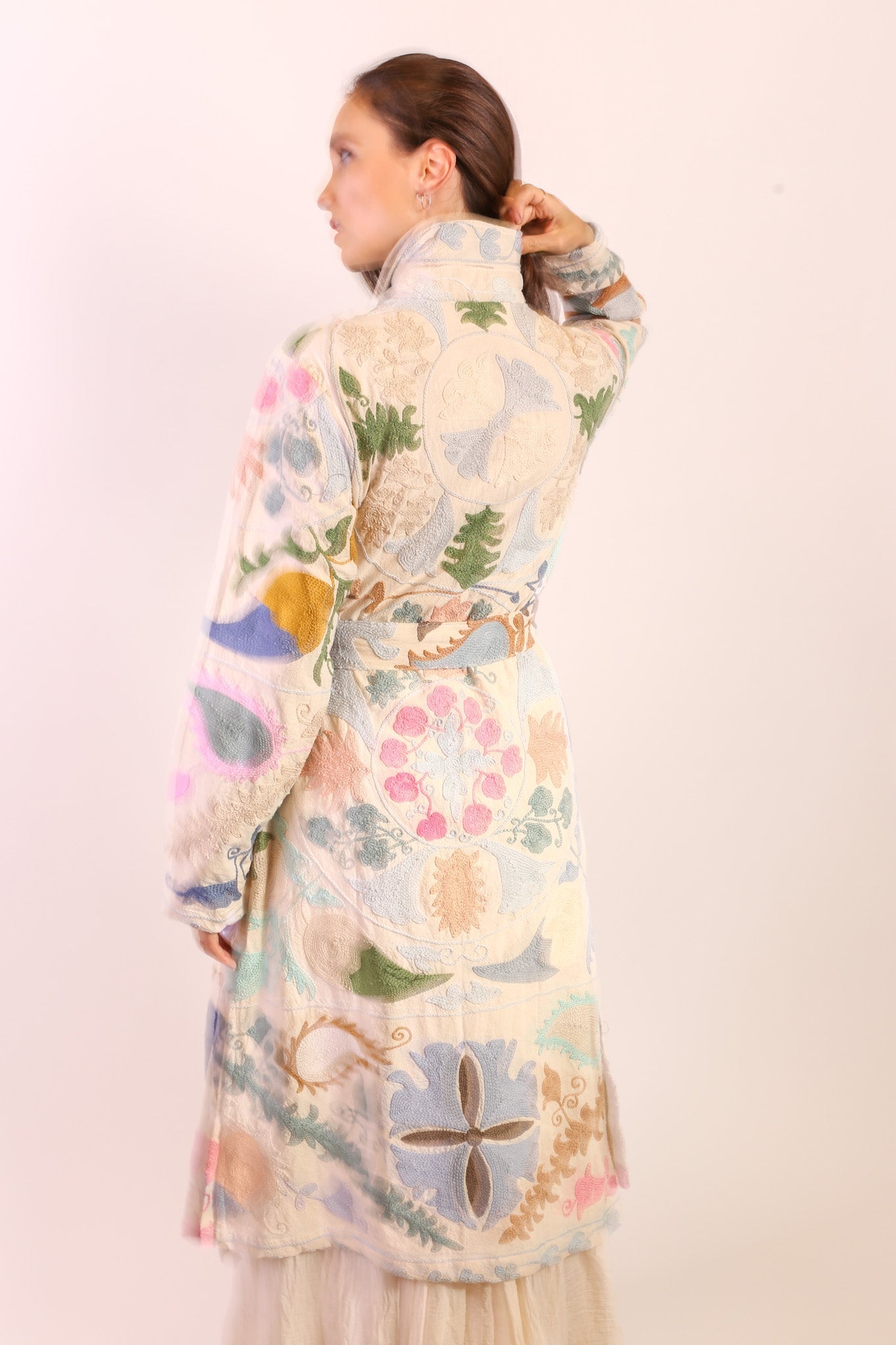 SUZANI COAT LEEF - BANGKOK TAILOR CLOTHING STORE - HANDMADE CLOTHING