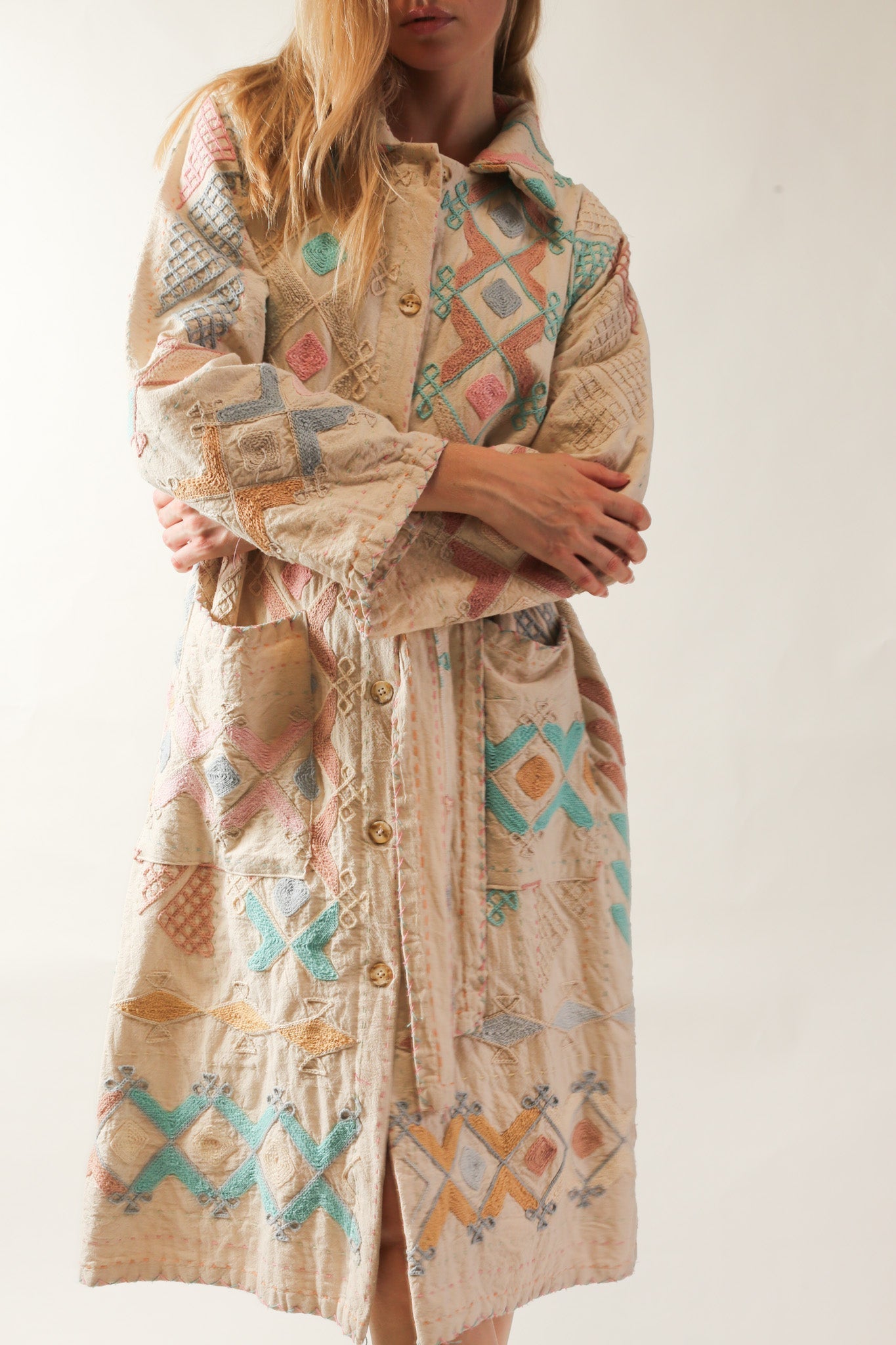 SUZANI COAT OMAIRA - BANGKOK TAILOR CLOTHING STORE - HANDMADE CLOTHING