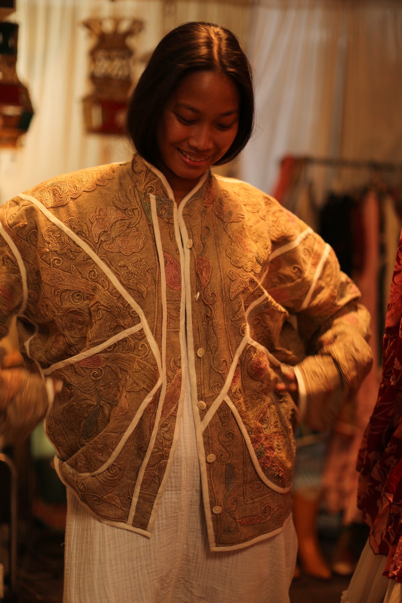 SUZANI JACKET AHBIBI - BANGKOK TAILOR CLOTHING STORE - HANDMADE CLOTHING