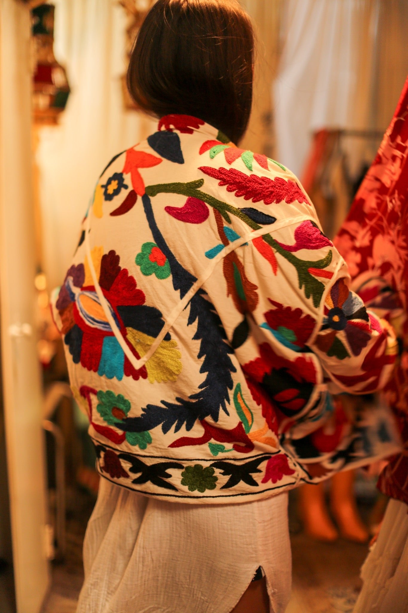 SUZANI JACKET BAKBOU - BANGKOK TAILOR CLOTHING STORE - HANDMADE CLOTHING