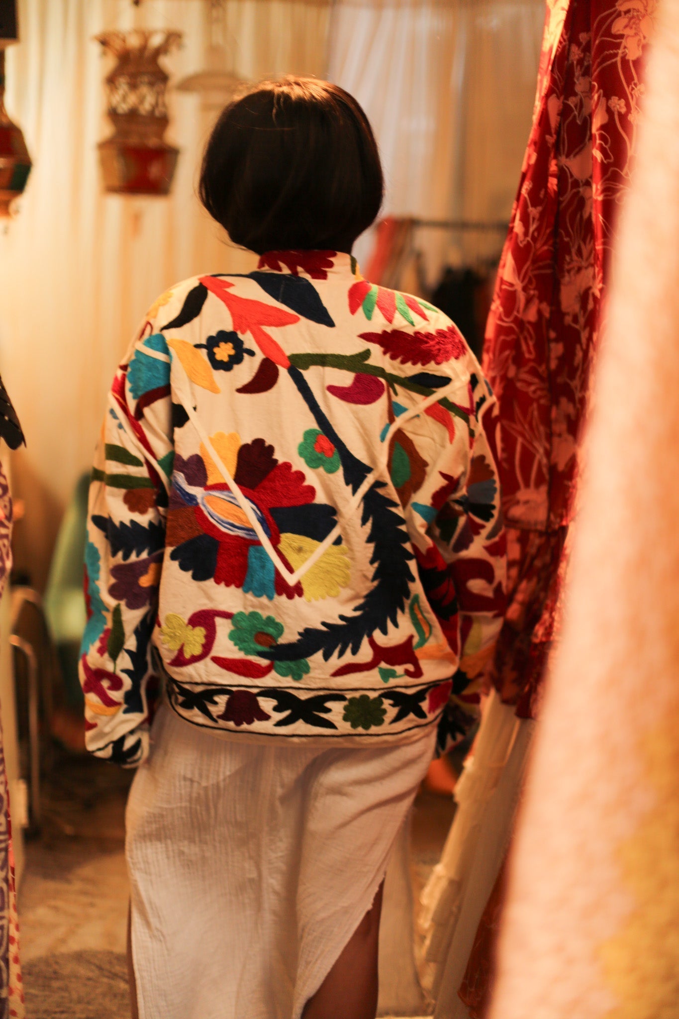 SUZANI JACKET BAKBOU - BANGKOK TAILOR CLOTHING STORE - HANDMADE CLOTHING