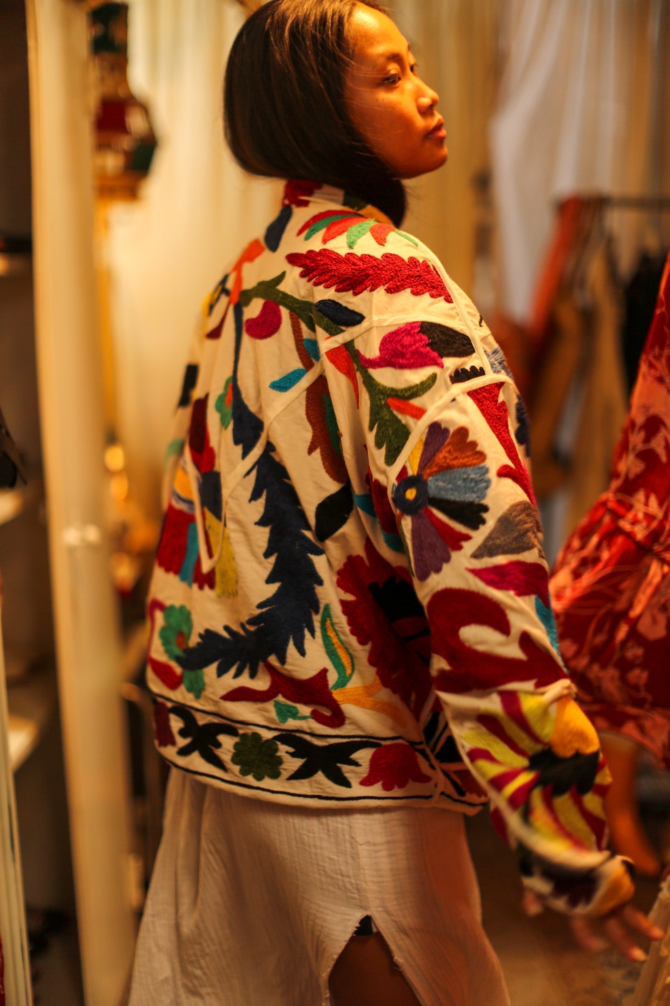 SUZANI JACKET BAKBOU - BANGKOK TAILOR CLOTHING STORE - HANDMADE CLOTHING