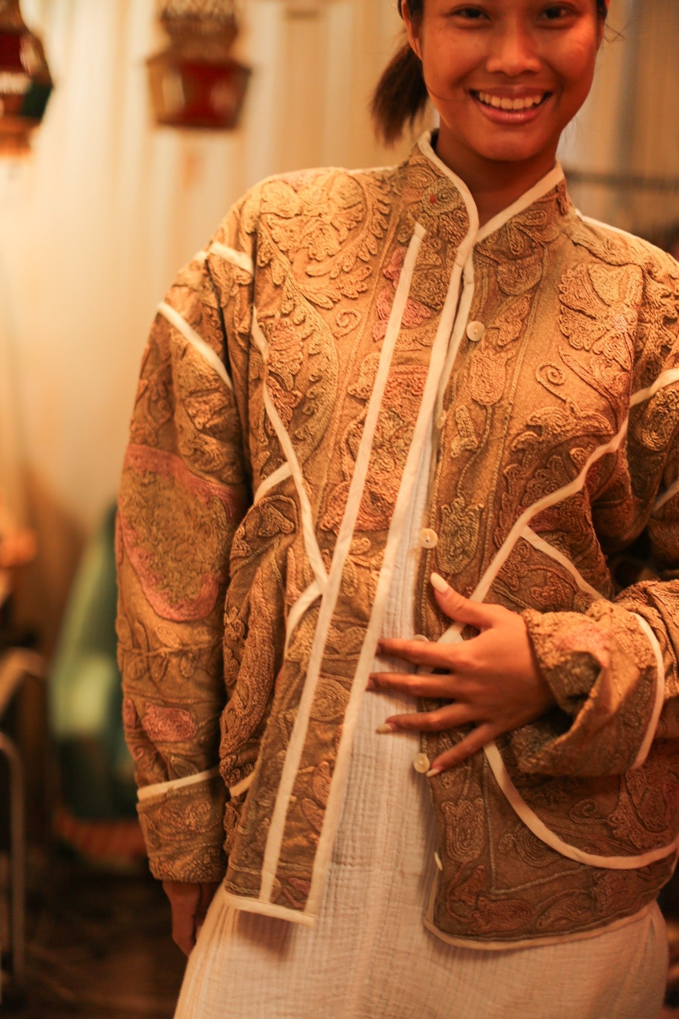 SUZANI JACKET BARO - BANGKOK TAILOR CLOTHING STORE - HANDMADE CLOTHING