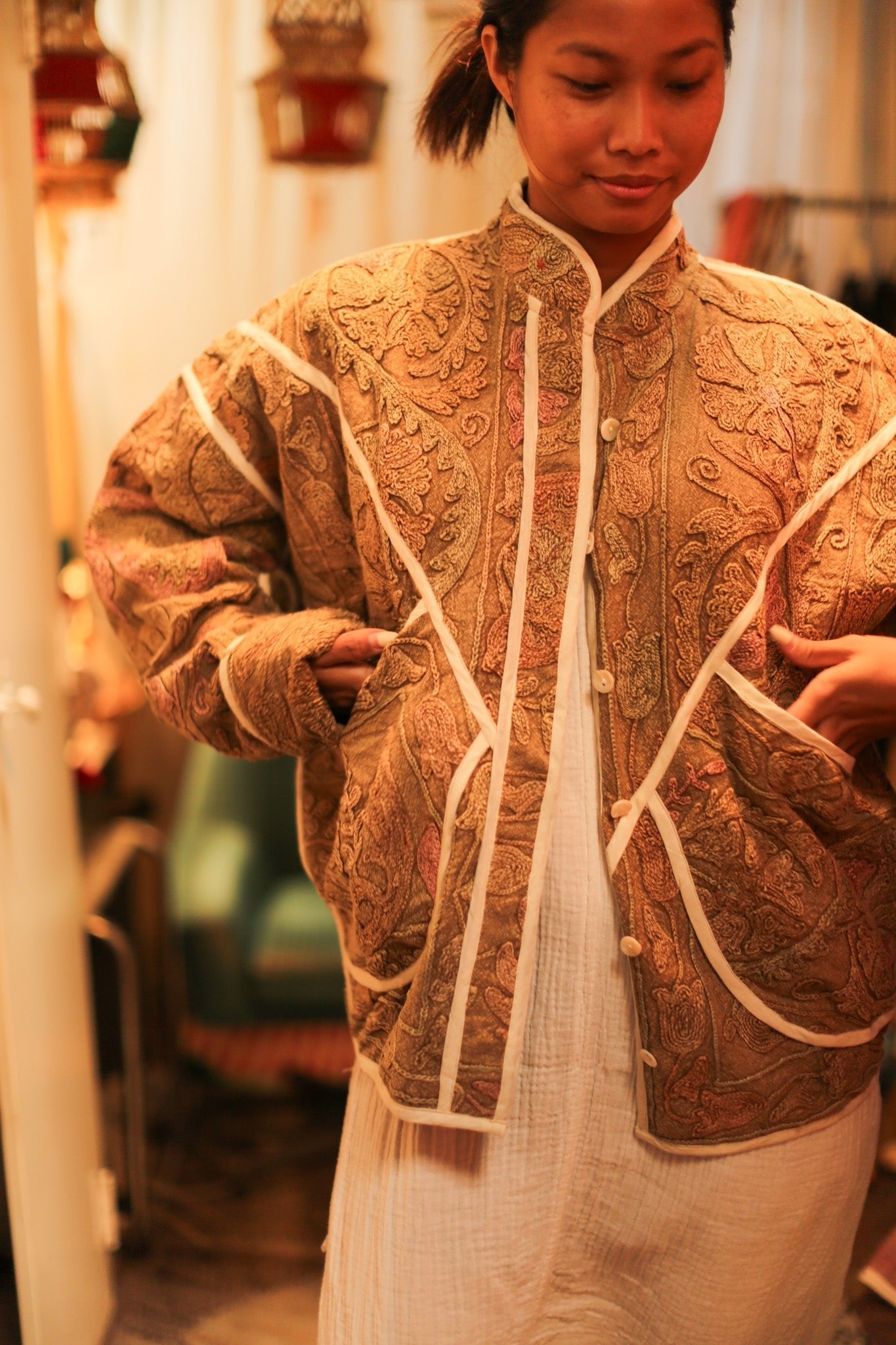 SUZANI JACKET BARO - BANGKOK TAILOR CLOTHING STORE - HANDMADE CLOTHING