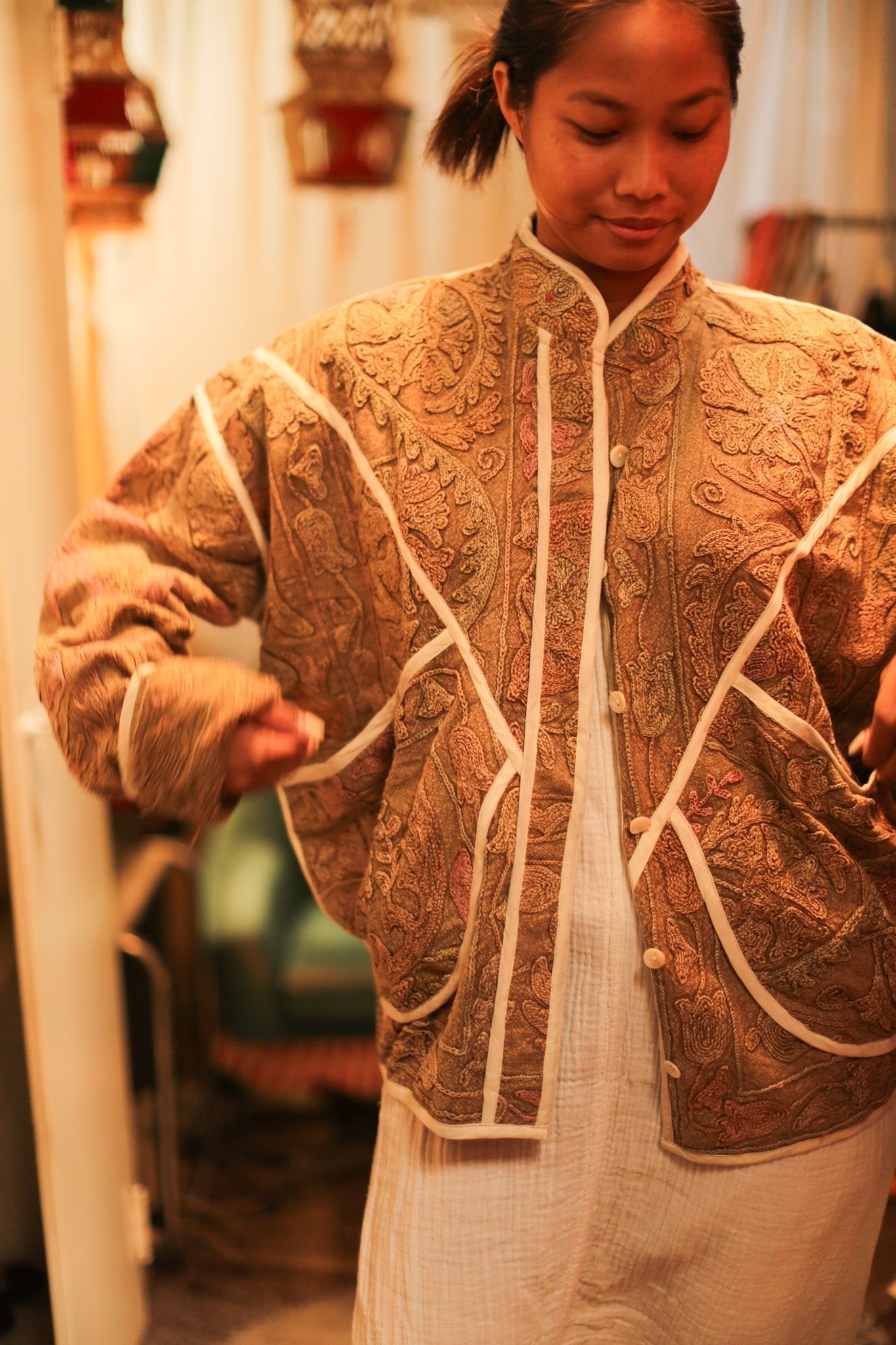 SUZANI JACKET BARO - BANGKOK TAILOR CLOTHING STORE - HANDMADE CLOTHING