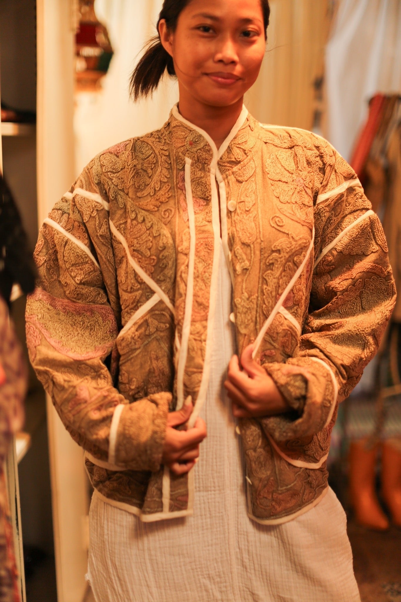 SUZANI JACKET BARO - BANGKOK TAILOR CLOTHING STORE - HANDMADE CLOTHING