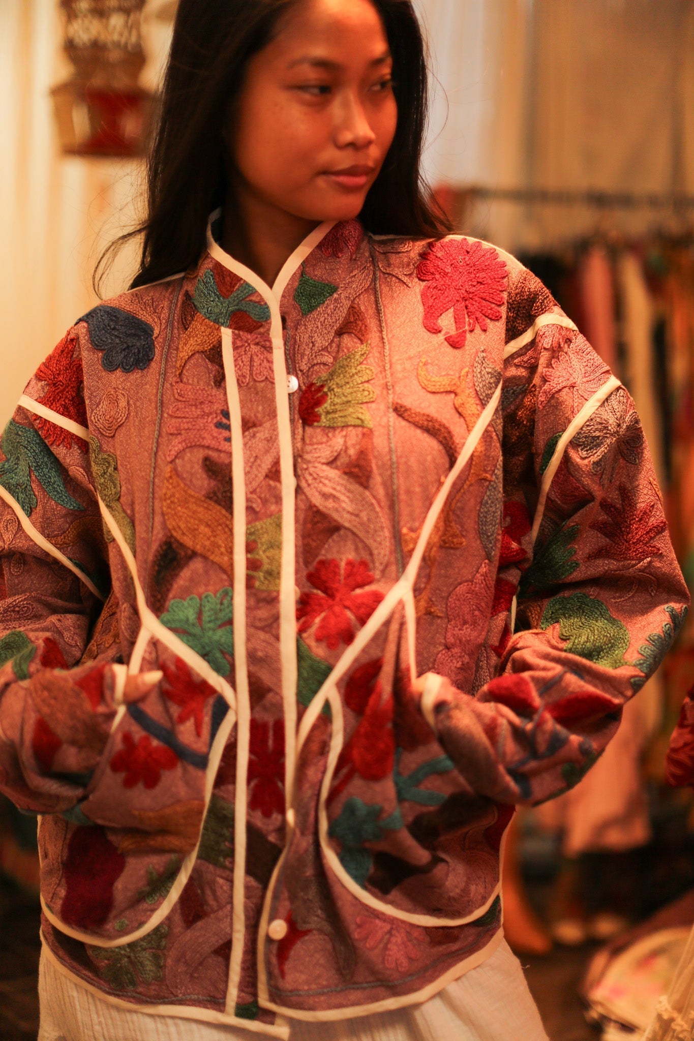 SUZANI JACKET BESI - BANGKOK TAILOR CLOTHING STORE - HANDMADE CLOTHING