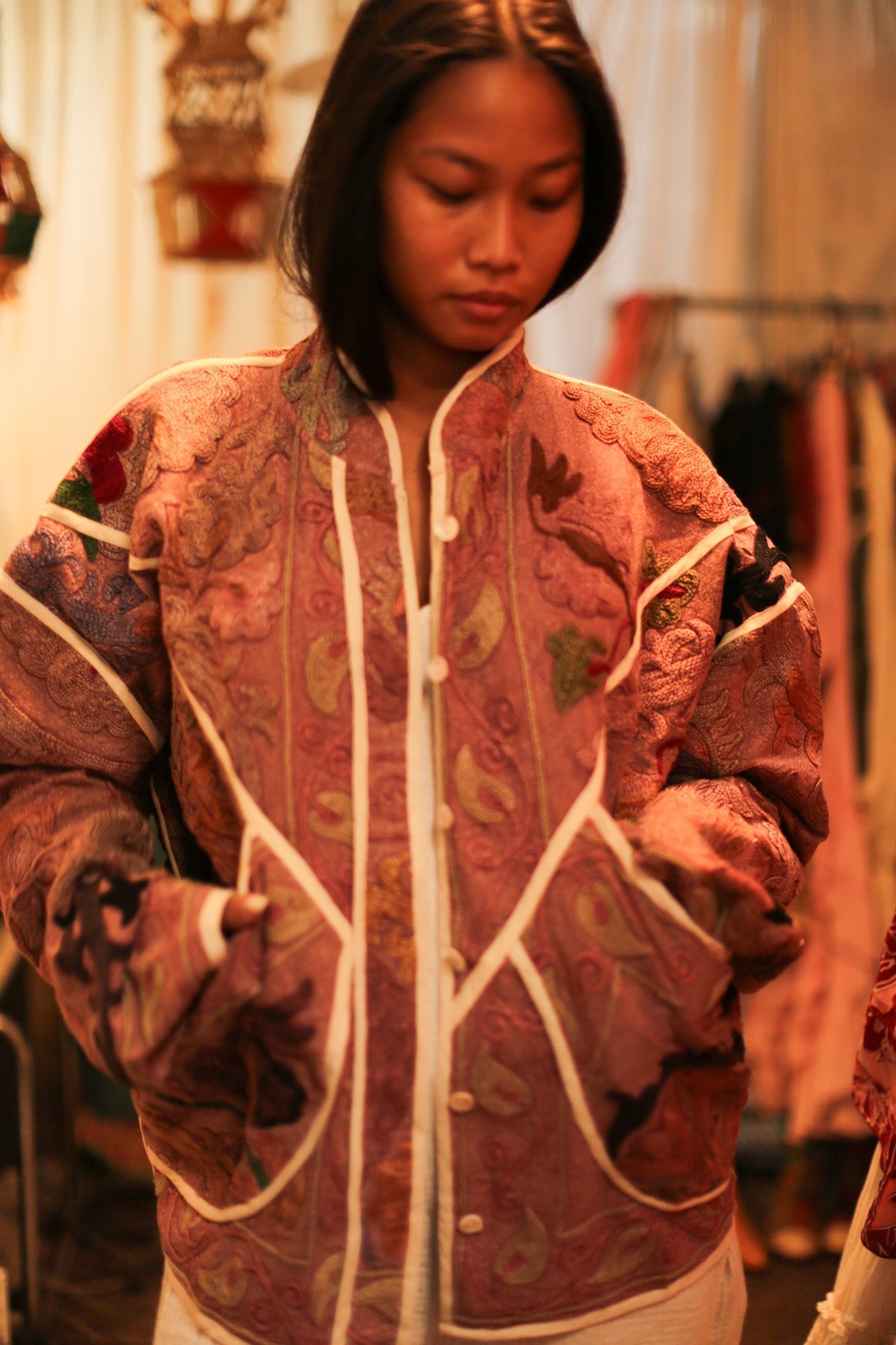 SUZANI JACKET DYLAN - BANGKOK TAILOR CLOTHING STORE - HANDMADE CLOTHING