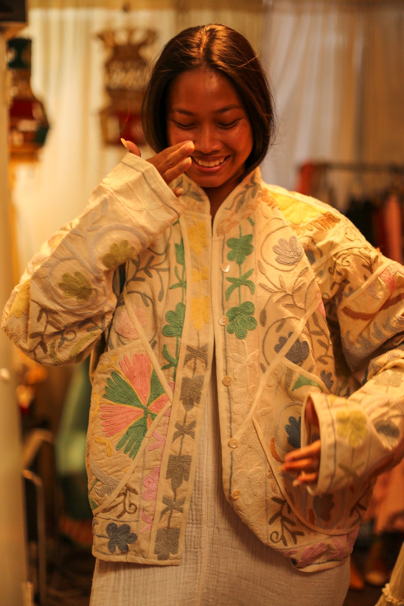 SUZANI JACKET GAMI - BANGKOK TAILOR CLOTHING STORE - HANDMADE CLOTHING