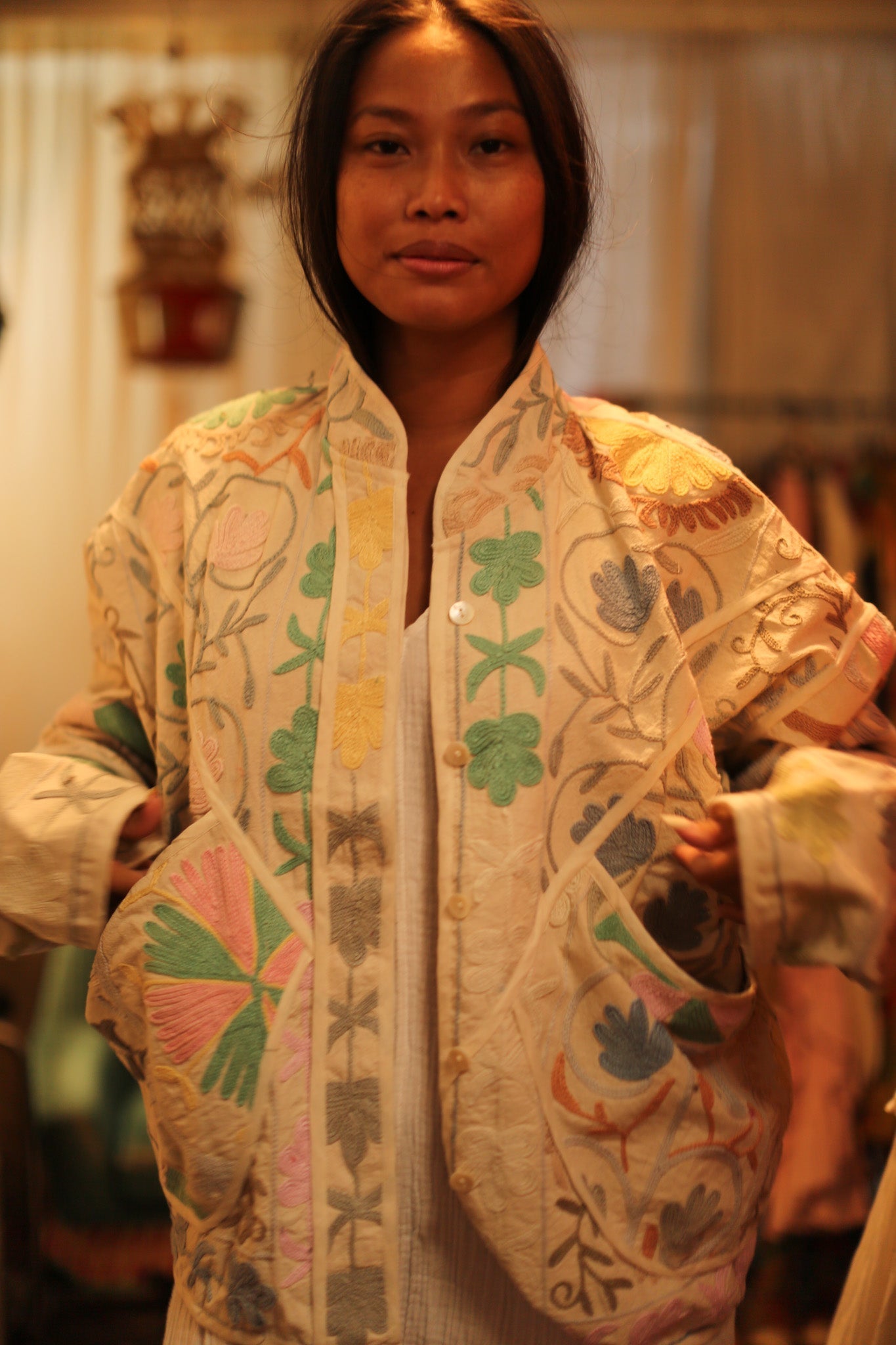 SUZANI JACKET GAMI - BANGKOK TAILOR CLOTHING STORE - HANDMADE CLOTHING