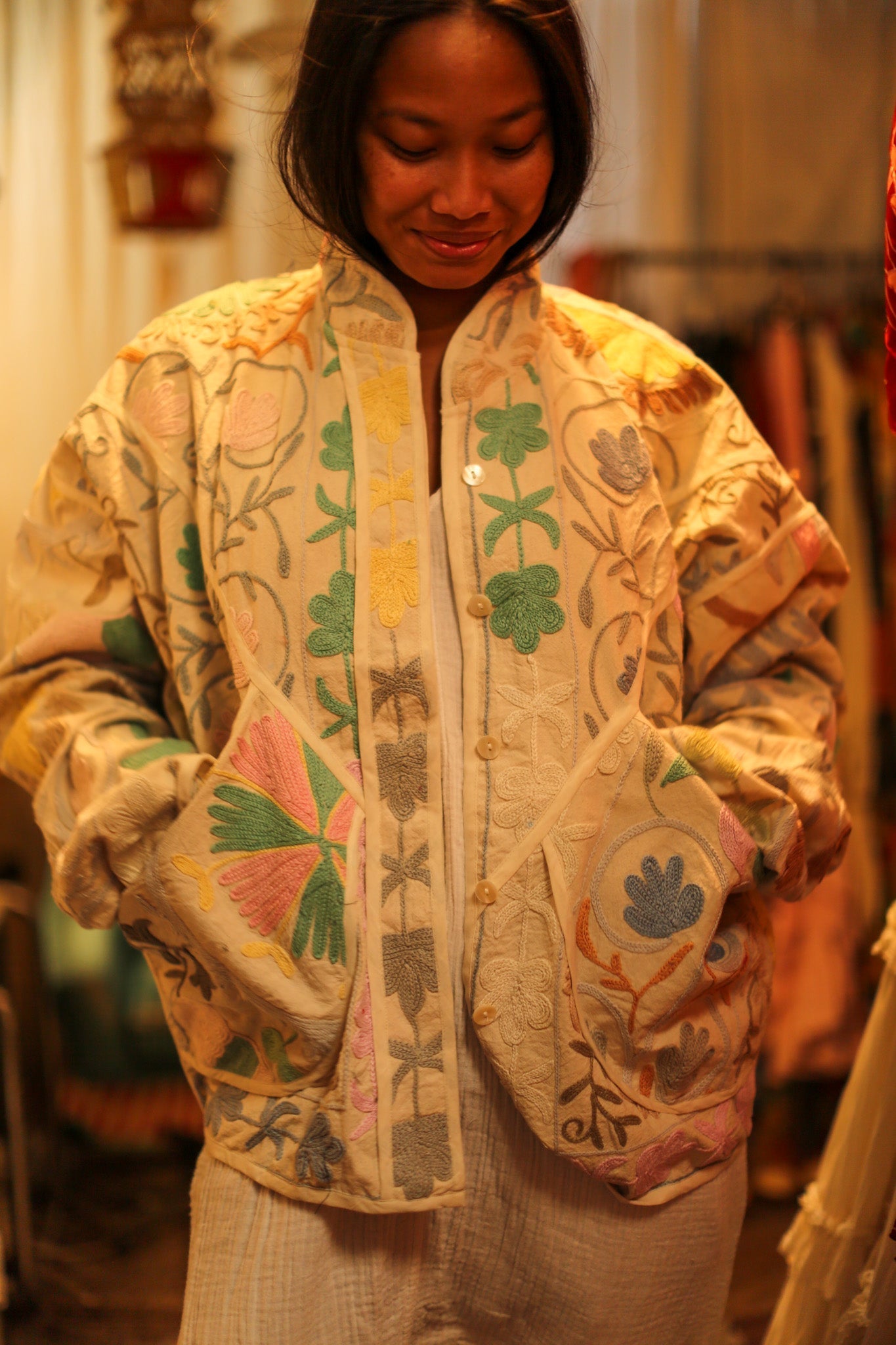 SUZANI JACKET GAMI - BANGKOK TAILOR CLOTHING STORE - HANDMADE CLOTHING