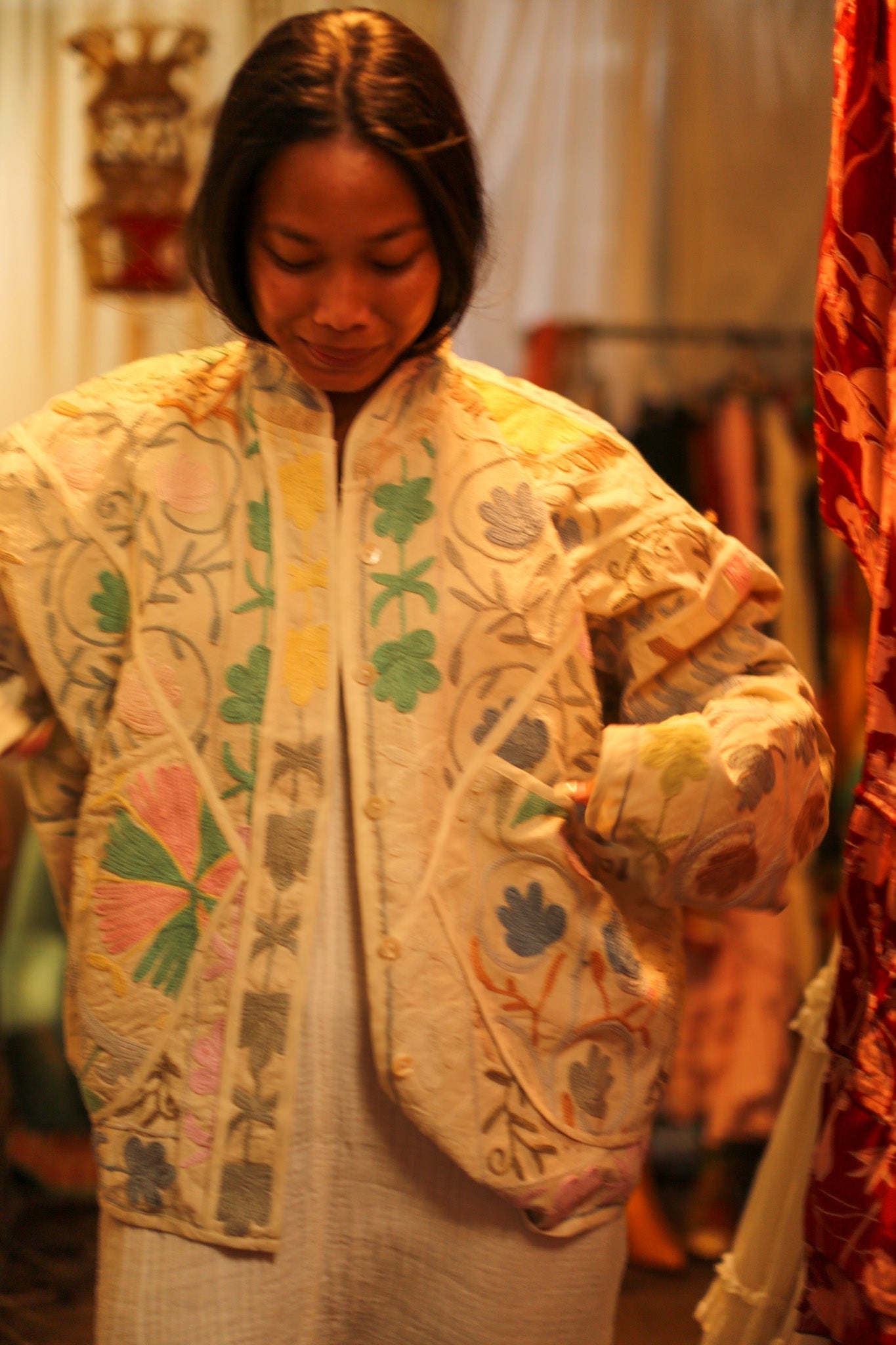 SUZANI JACKET GAMI - BANGKOK TAILOR CLOTHING STORE - HANDMADE CLOTHING