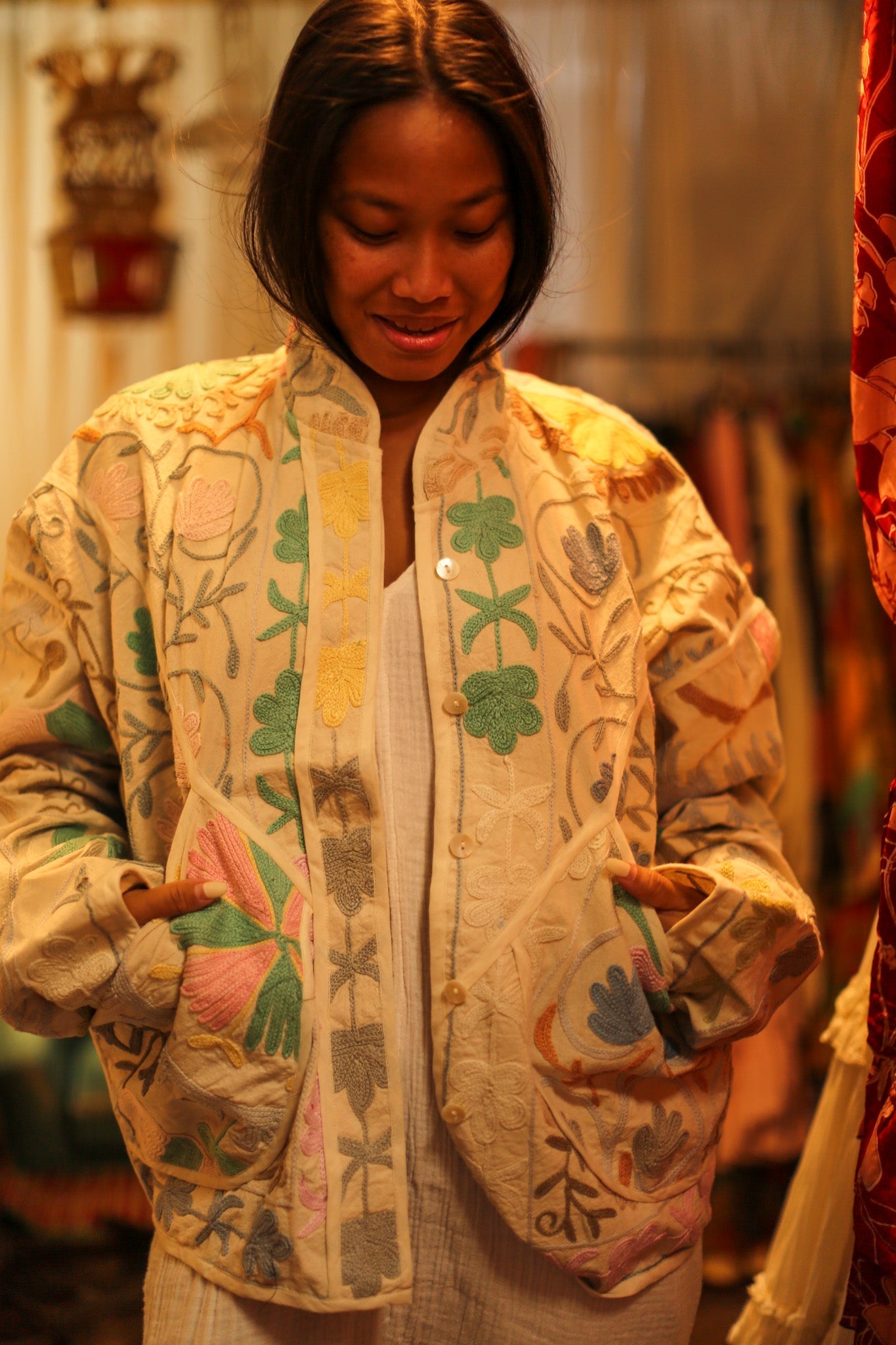 SUZANI JACKET GAMI - BANGKOK TAILOR CLOTHING STORE - HANDMADE CLOTHING