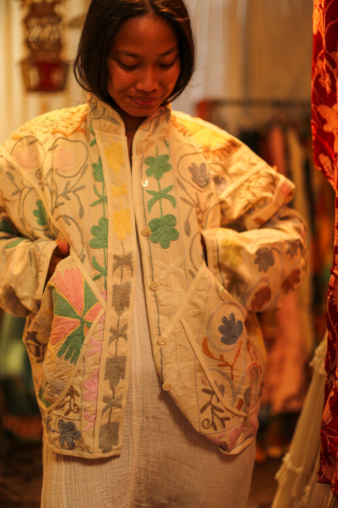 SUZANI JACKET GAMI - BANGKOK TAILOR CLOTHING STORE - HANDMADE CLOTHING