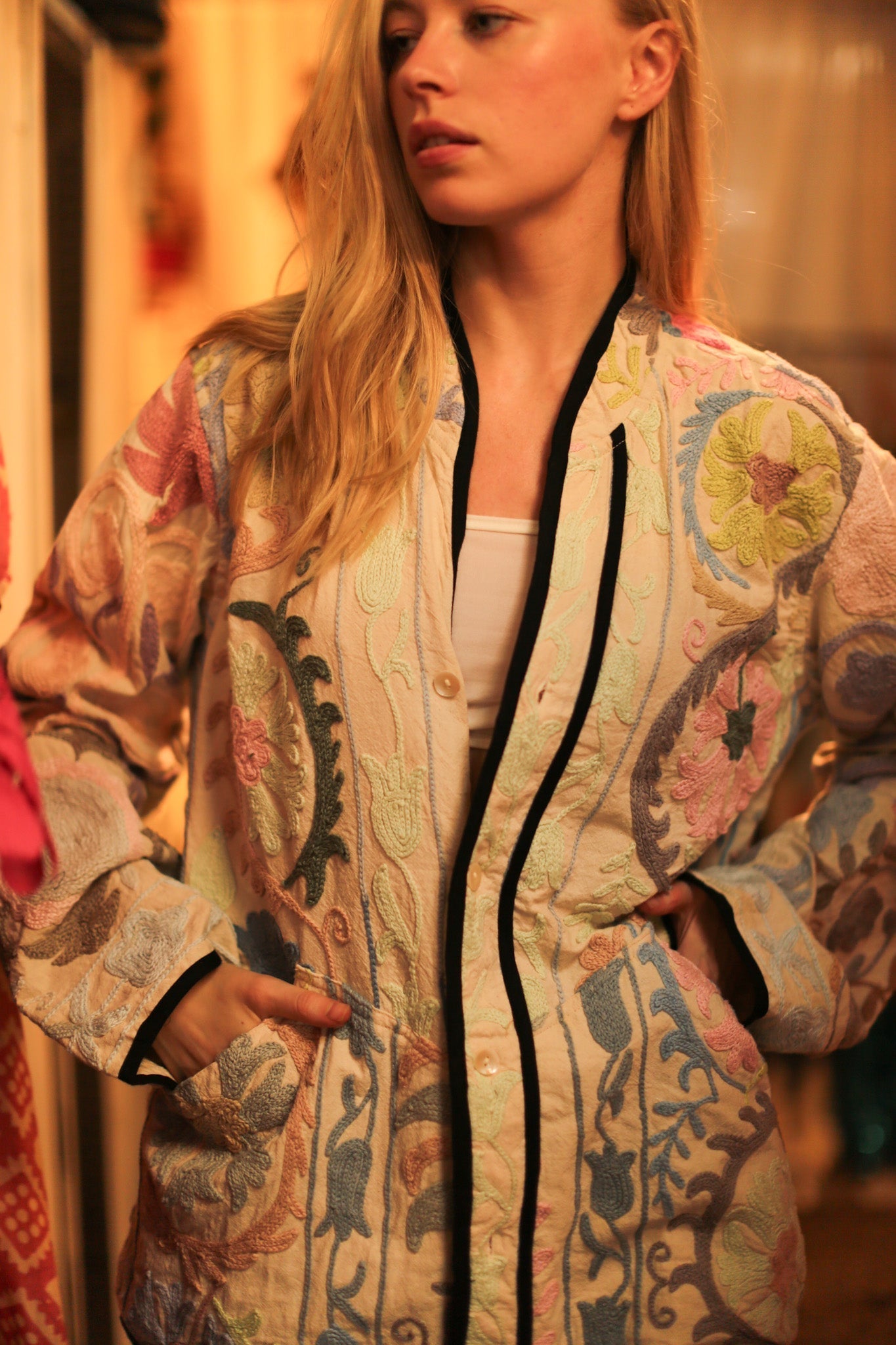 SUZANI JACKET LOLY - BANGKOK TAILOR CLOTHING STORE - HANDMADE CLOTHING