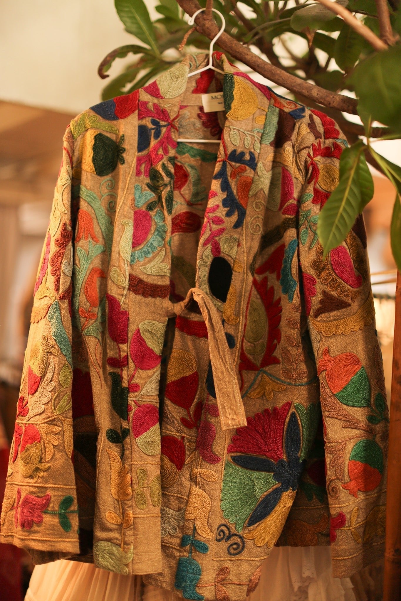 SUZANI KIMONO JACKET SUSI - BANGKOK TAILOR CLOTHING STORE - HANDMADE CLOTHING