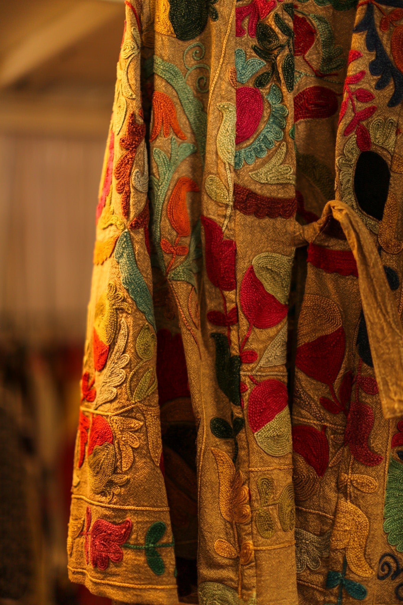 SUZANI KIMONO JACKET SUSI - BANGKOK TAILOR CLOTHING STORE - HANDMADE CLOTHING