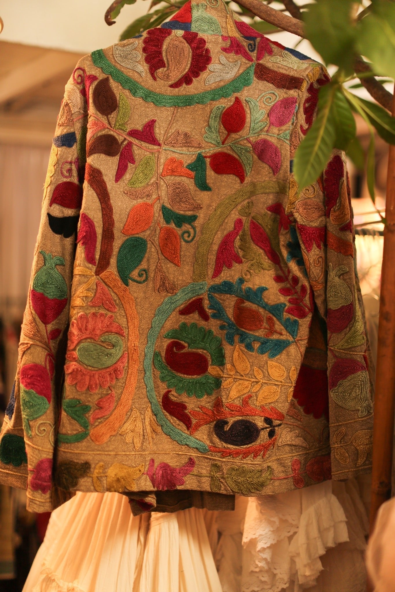 SUZANI KIMONO JACKET SUSI - BANGKOK TAILOR CLOTHING STORE - HANDMADE CLOTHING