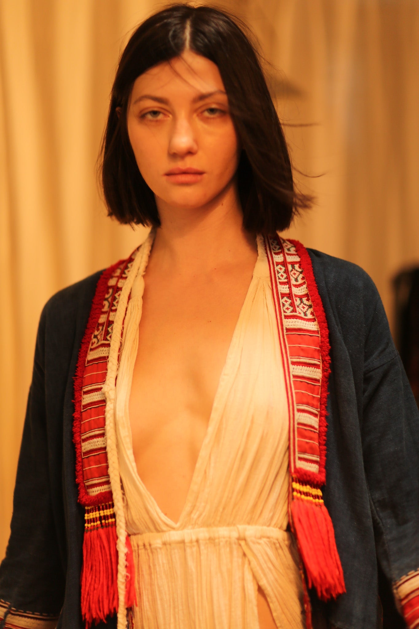 TRIBAL ARTISAN KIMONO RITU - BANGKOK TAILOR CLOTHING STORE - HANDMADE CLOTHING