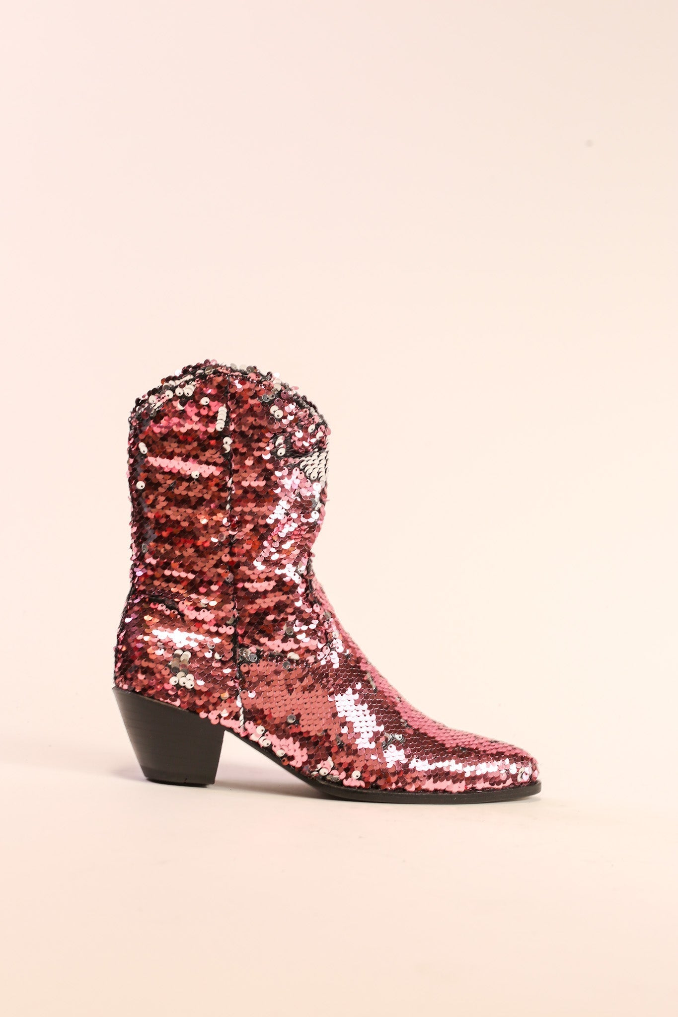 TWO TONE SEQUIN BOOTS TAHSI - BANGKOK TAILOR CLOTHING STORE - HANDMADE CLOTHING