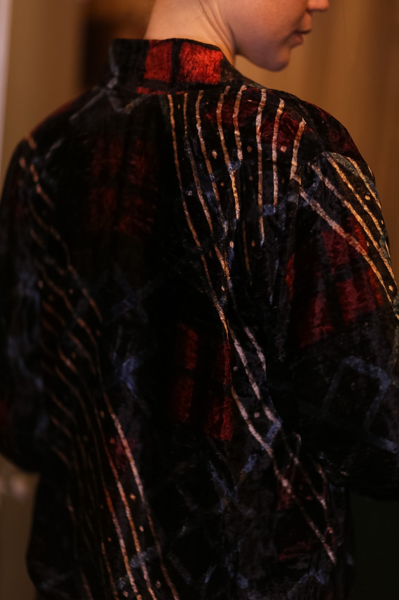 VELVET BOMBER JACKET NANKYO - BANGKOK TAILOR CLOTHING STORE - HANDMADE CLOTHING