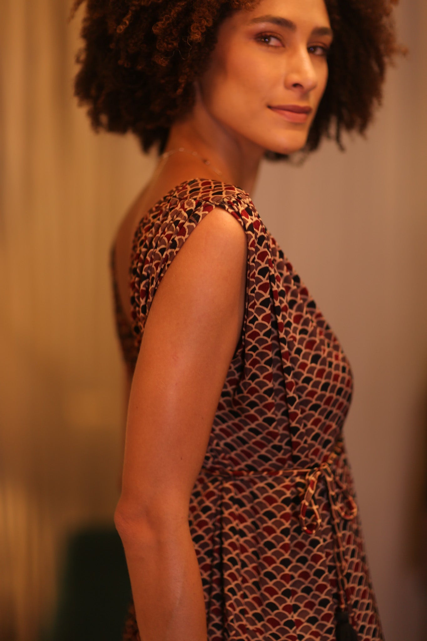 VICTORIA SILK AIRA DRESS - BANGKOK TAILOR CLOTHING STORE - HANDMADE CLOTHING