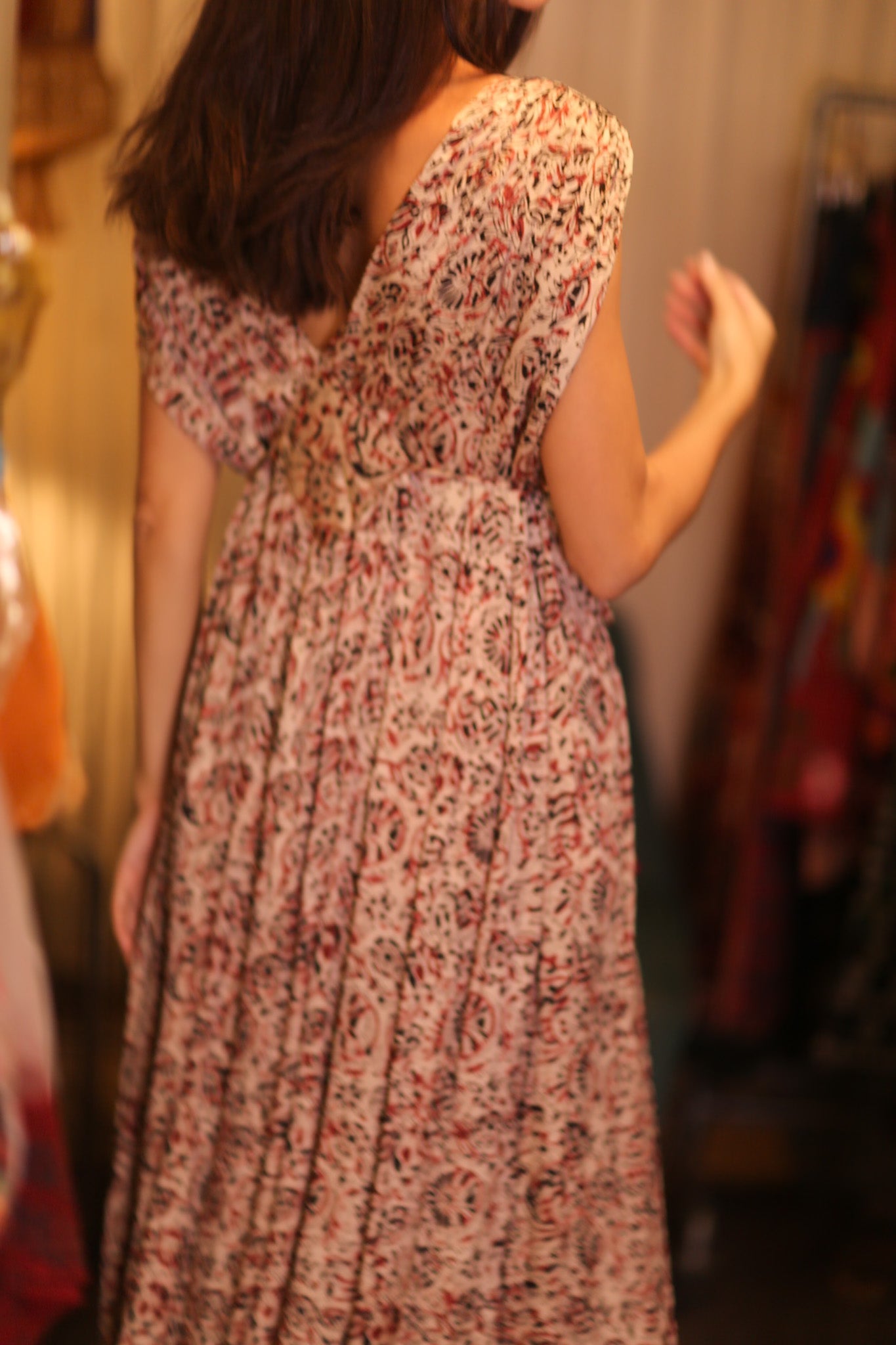 VICTORIA SILK DRESS LUCY - BANGKOK TAILOR CLOTHING STORE - HANDMADE CLOTHING