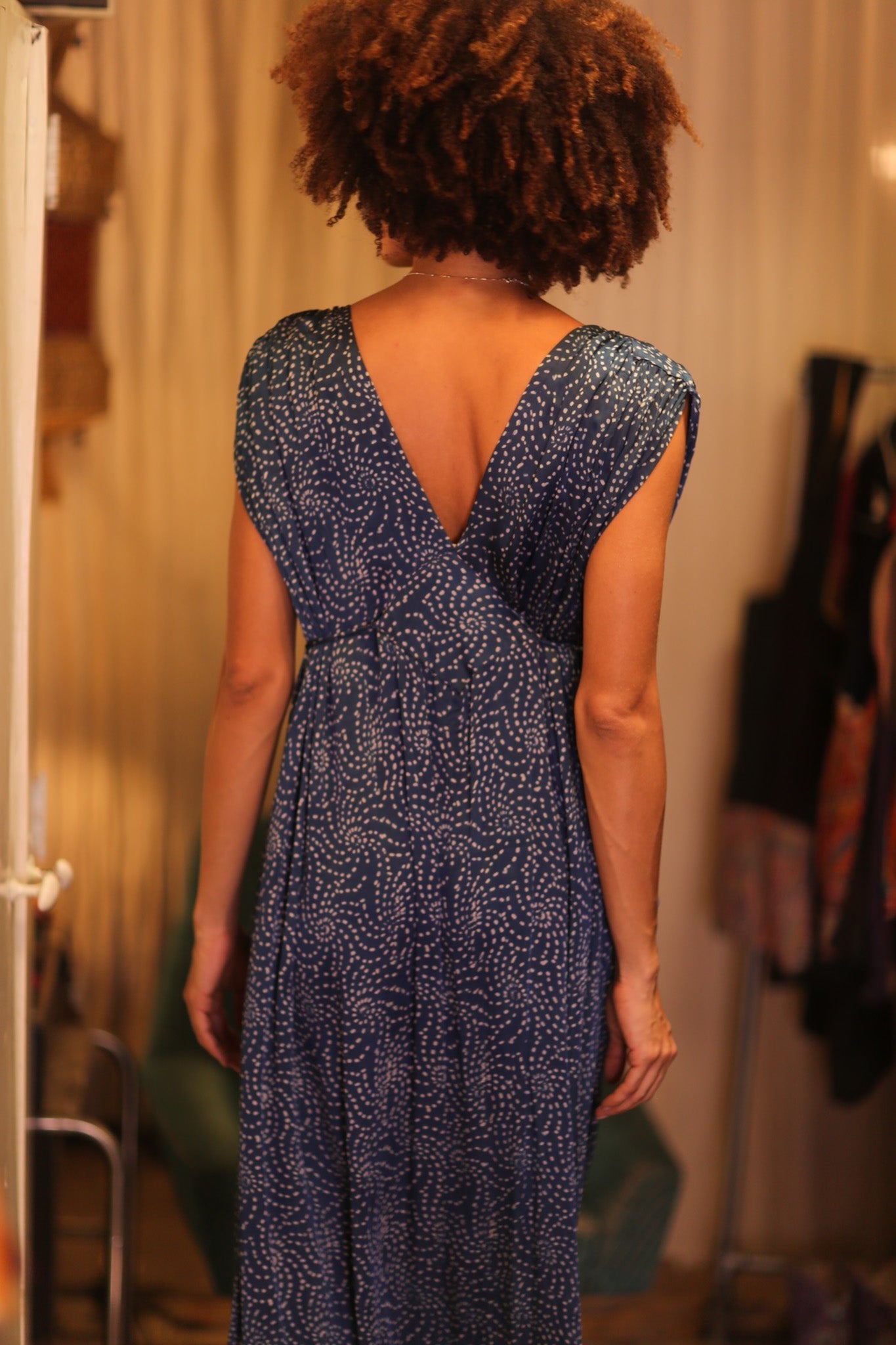 VICTORIA SILK DRESS MARY - BANGKOK TAILOR CLOTHING STORE - HANDMADE CLOTHING