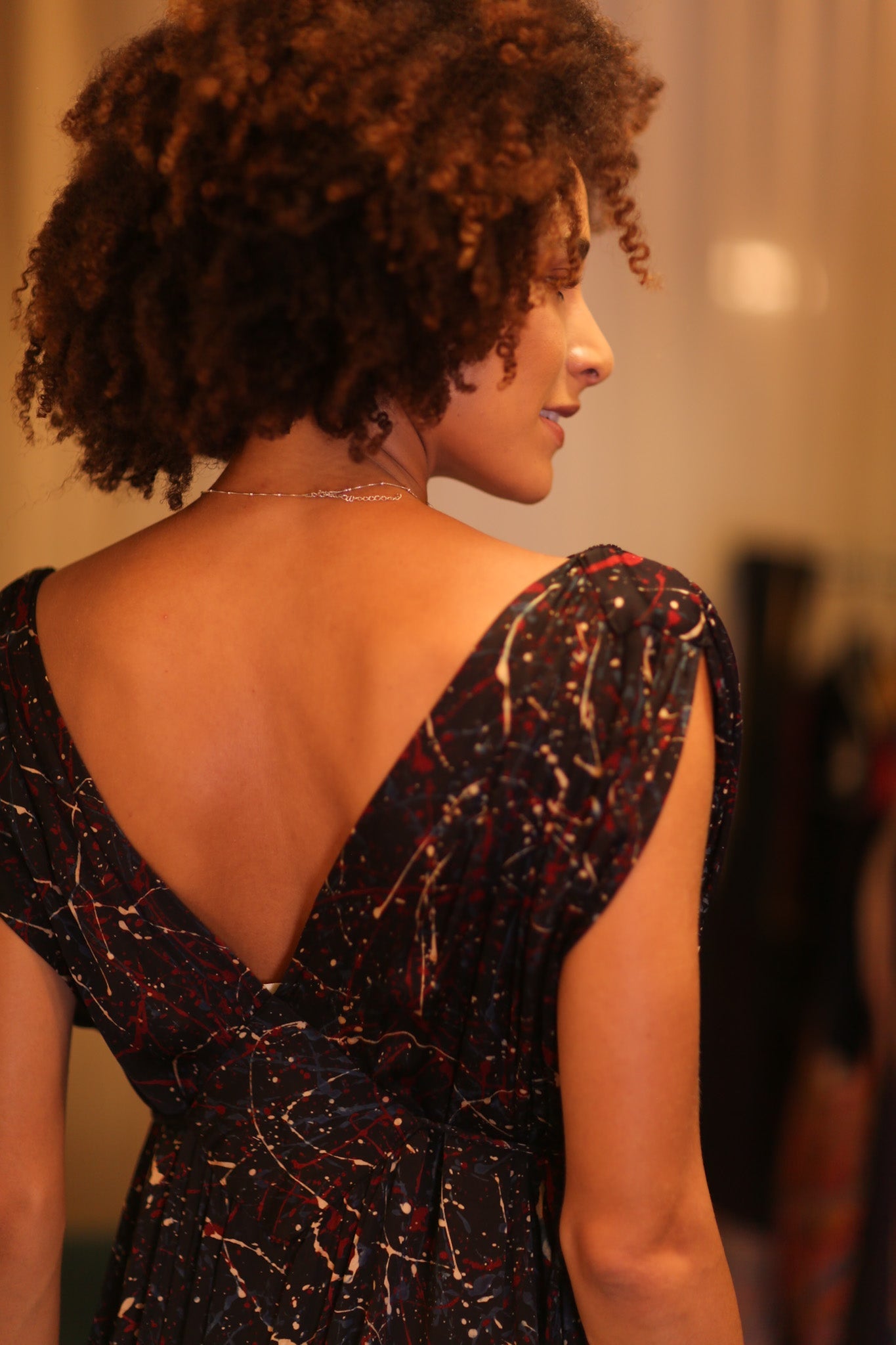 VICTORIA SILK DRESS RADOT - BANGKOK TAILOR CLOTHING STORE - HANDMADE CLOTHING