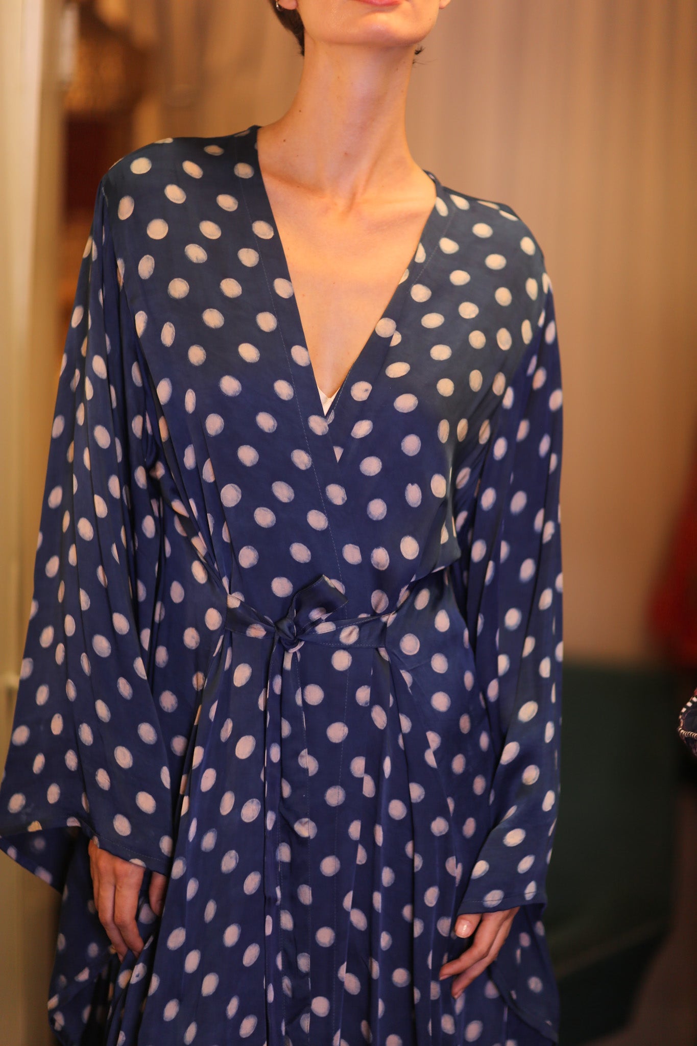 WING KIMONO PINA MOONLET - BANGKOK TAILOR CLOTHING STORE - HANDMADE CLOTHING