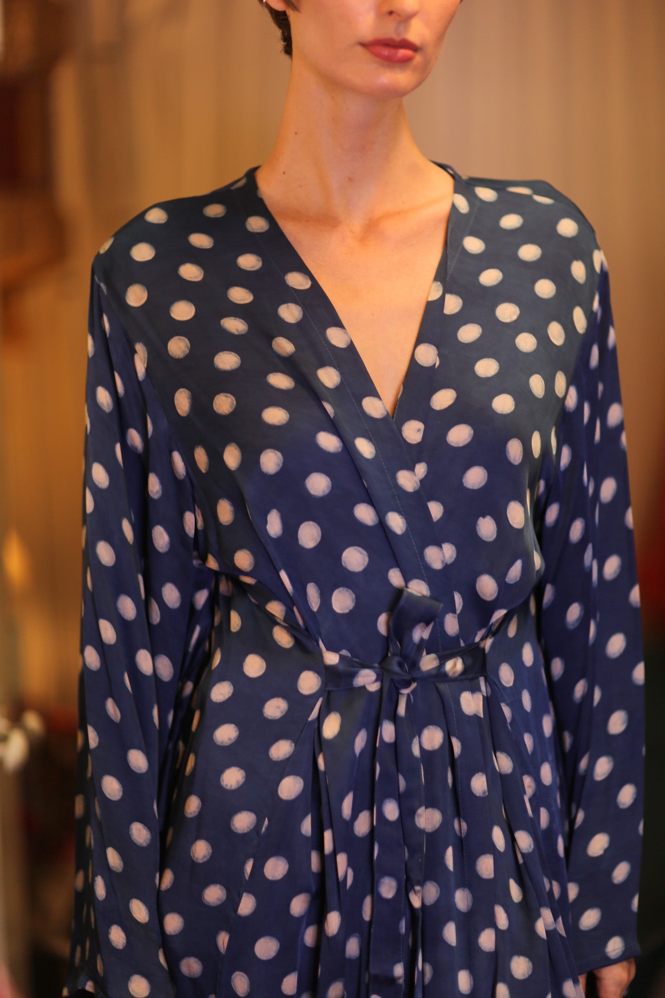 WING KIMONO PINA MOONLET - BANGKOK TAILOR CLOTHING STORE - HANDMADE CLOTHING