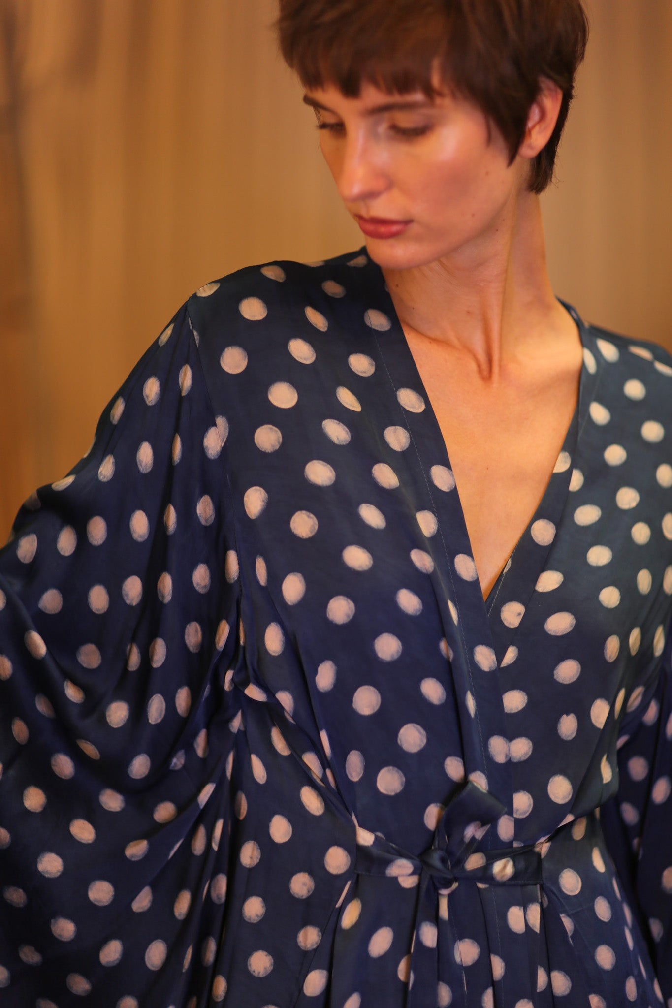 WING KIMONO PINA MOONLET - BANGKOK TAILOR CLOTHING STORE - HANDMADE CLOTHING