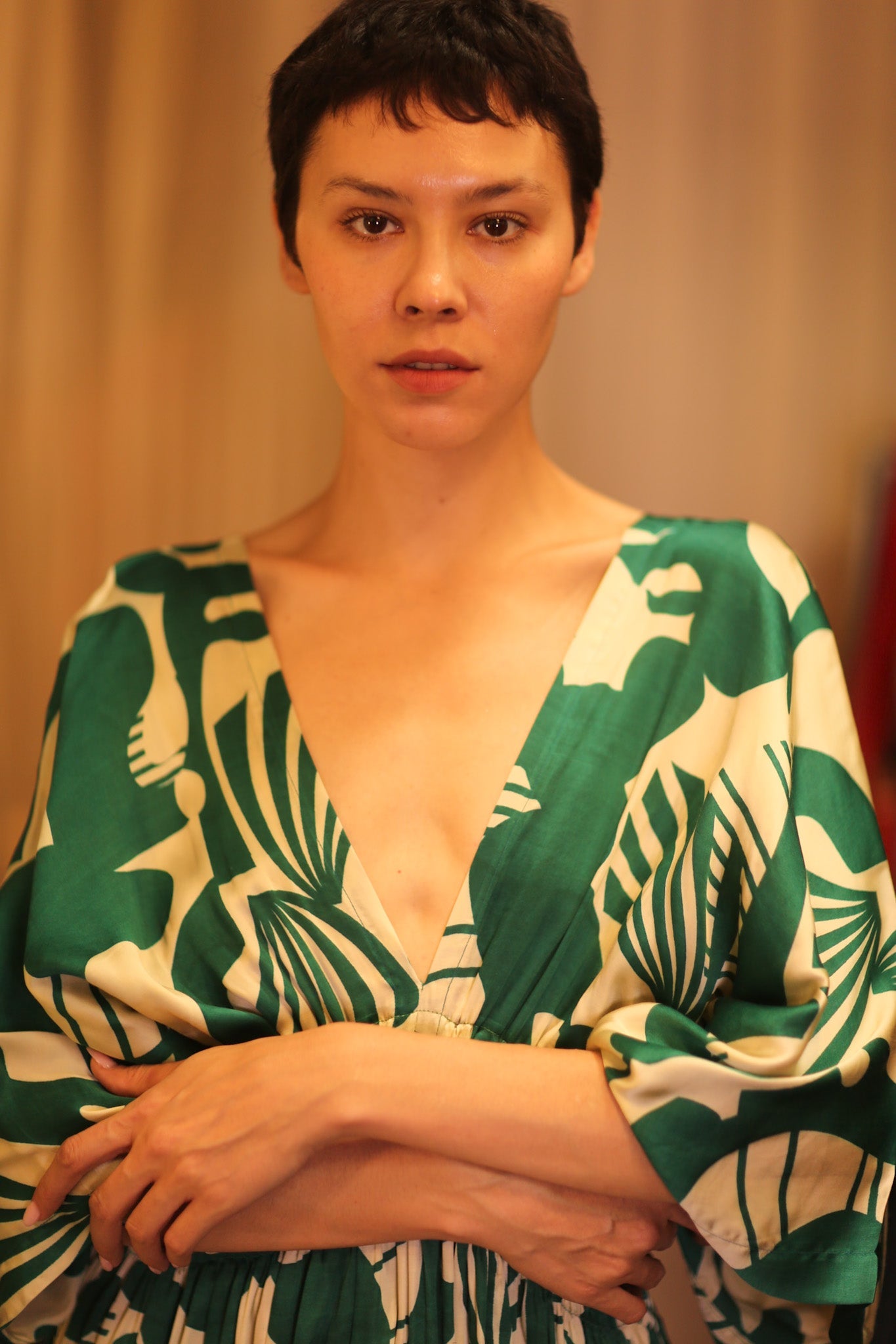 ZURI SILK DRESS ASEIN - BANGKOK TAILOR CLOTHING STORE - HANDMADE CLOTHING