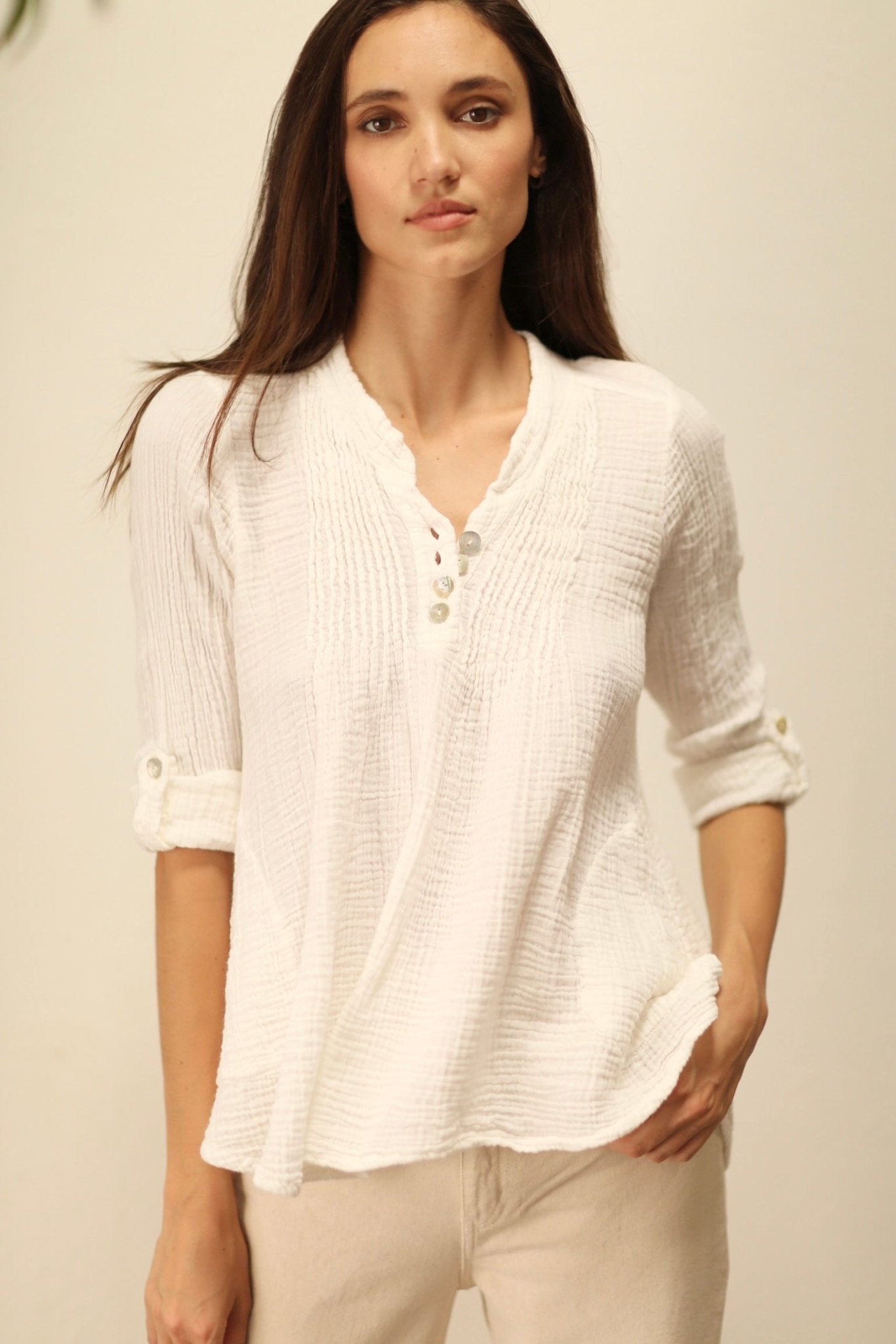 AEOLUS WHITE COTTON DRESS - BANGKOK TAILOR CLOTHING STORE - HANDMADE CLOTHING