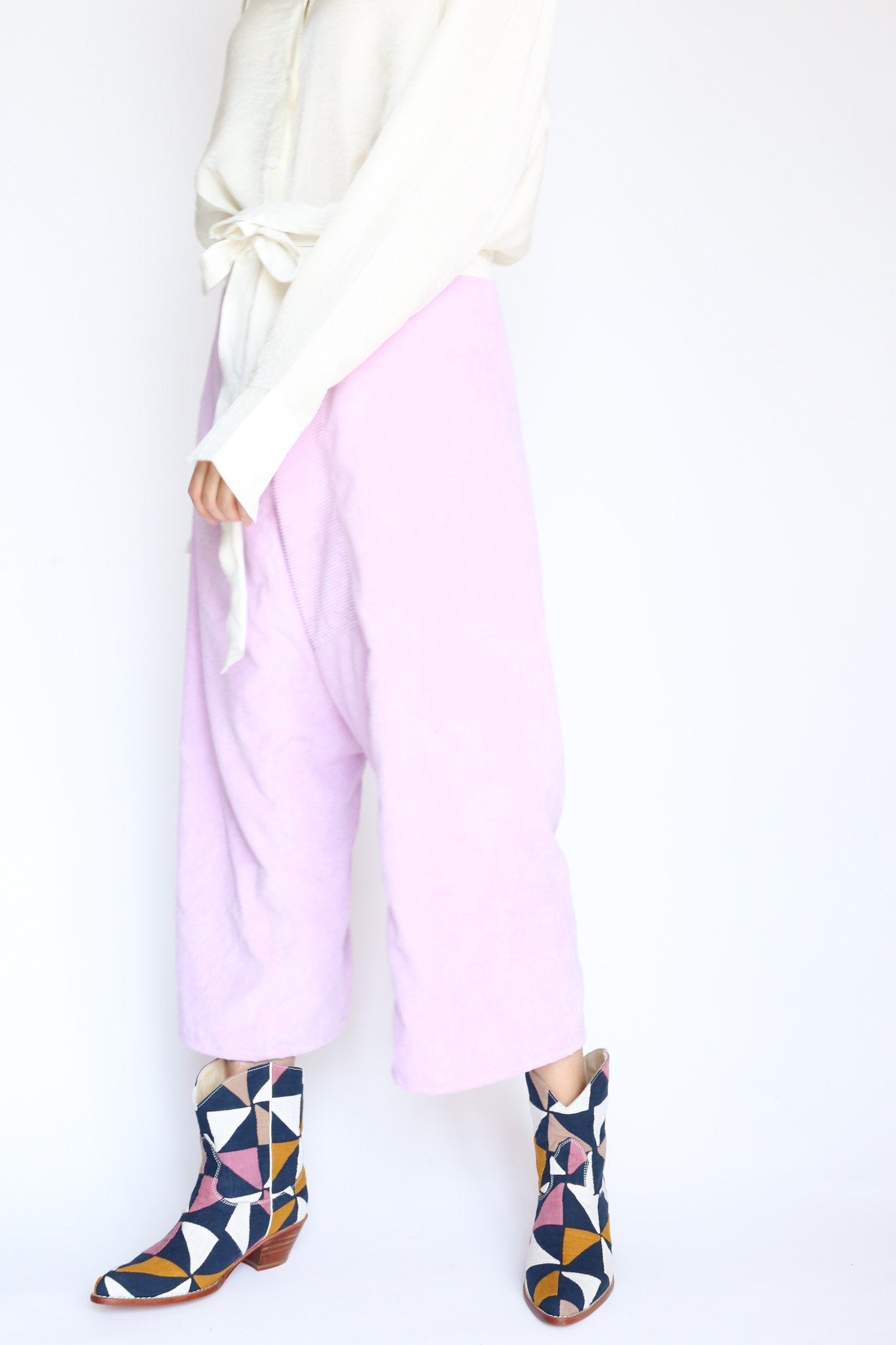 CORDUROY FISHERMAN PANTS TROUSERS - BANGKOK TAILOR CLOTHING STORE - HANDMADE CLOTHING