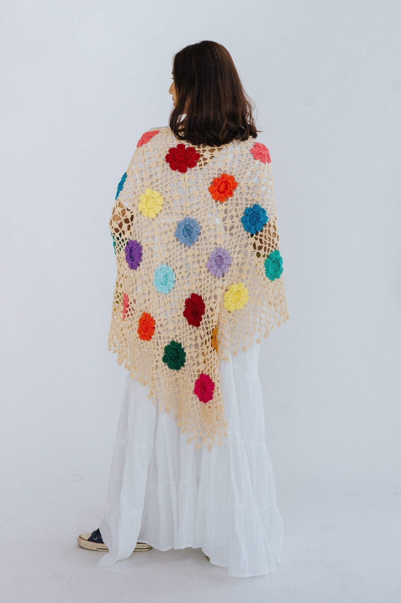 COTTON CROCHET CARDIGAN COCO - BANGKOK TAILOR CLOTHING STORE - HANDMADE CLOTHING