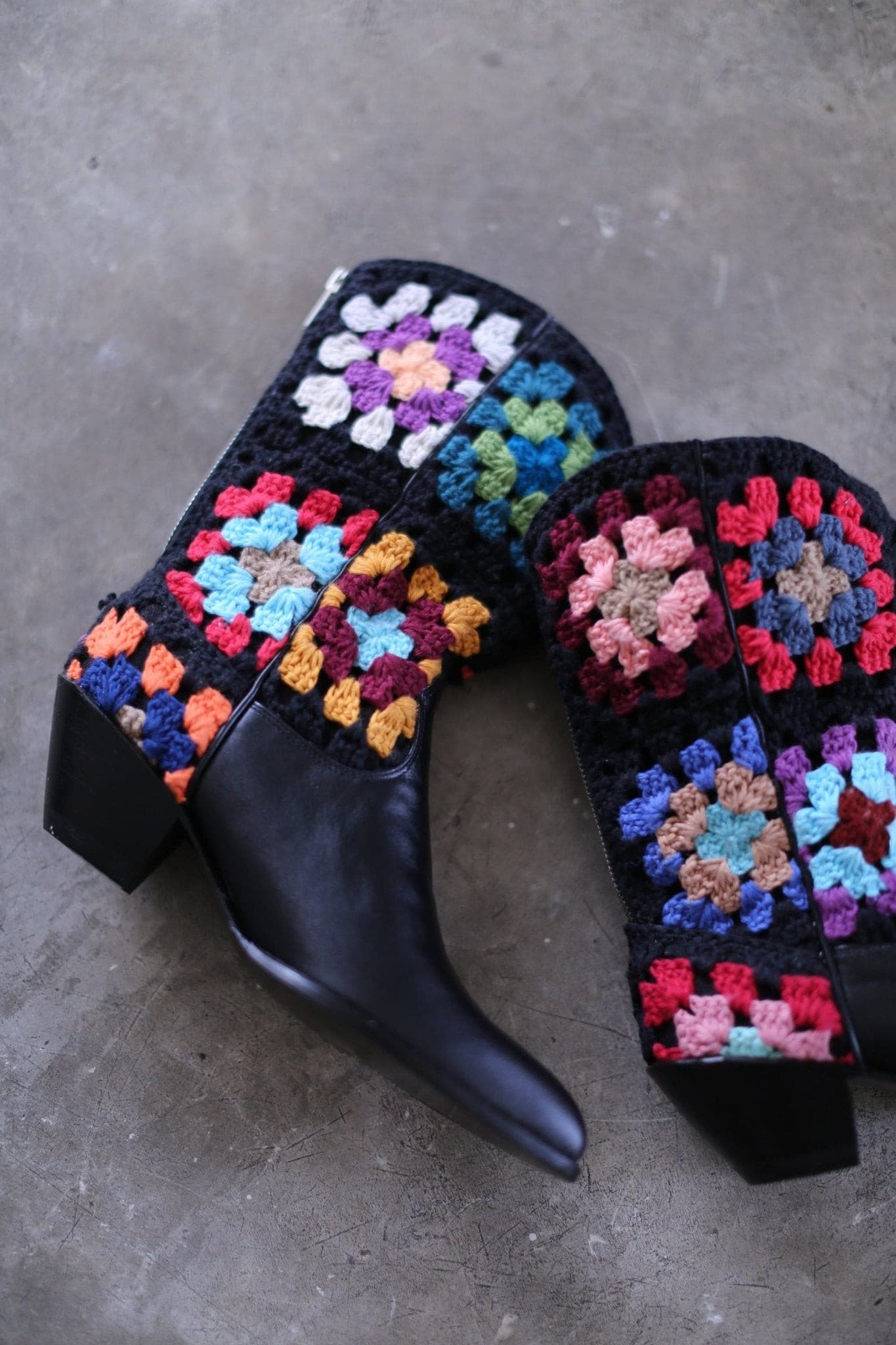 CROCHET BOOTS SYMILONE - BANGKOK TAILOR CLOTHING STORE - HANDMADE CLOTHING