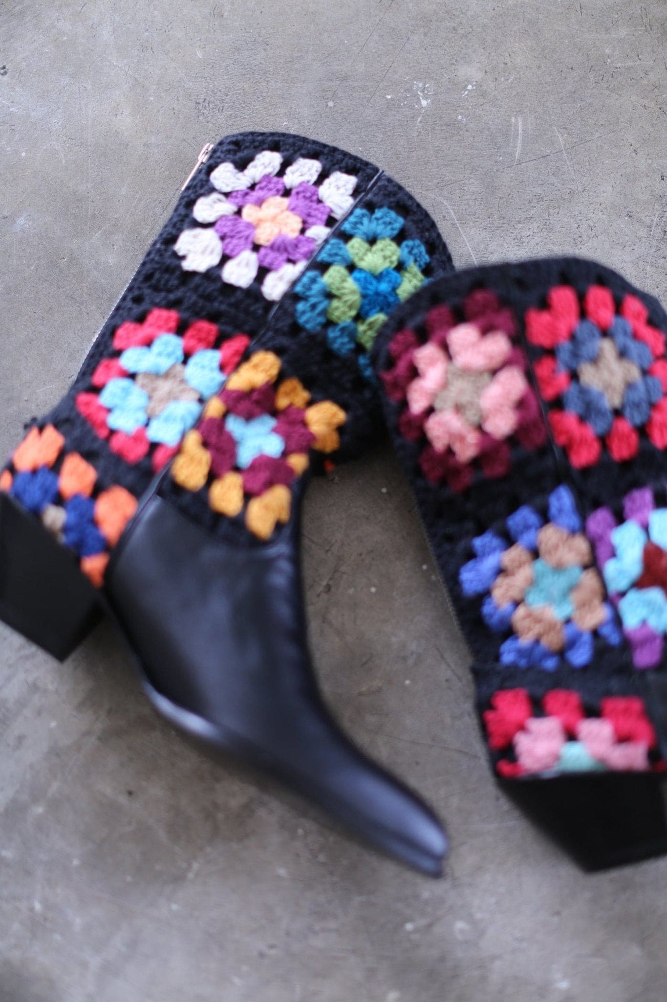 CROCHET BOOTS SYMILONE - BANGKOK TAILOR CLOTHING STORE - HANDMADE CLOTHING