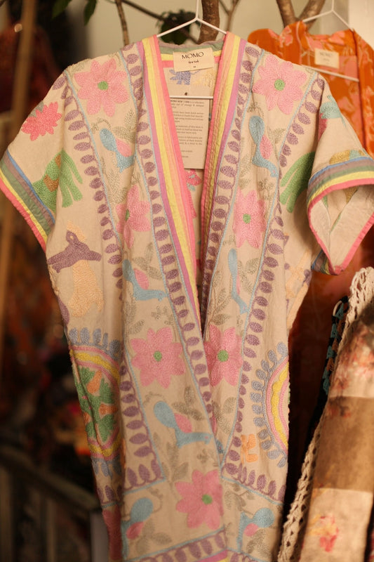 EMBROIDERED KIMONO SONDA - BANGKOK TAILOR CLOTHING STORE - HANDMADE CLOTHING