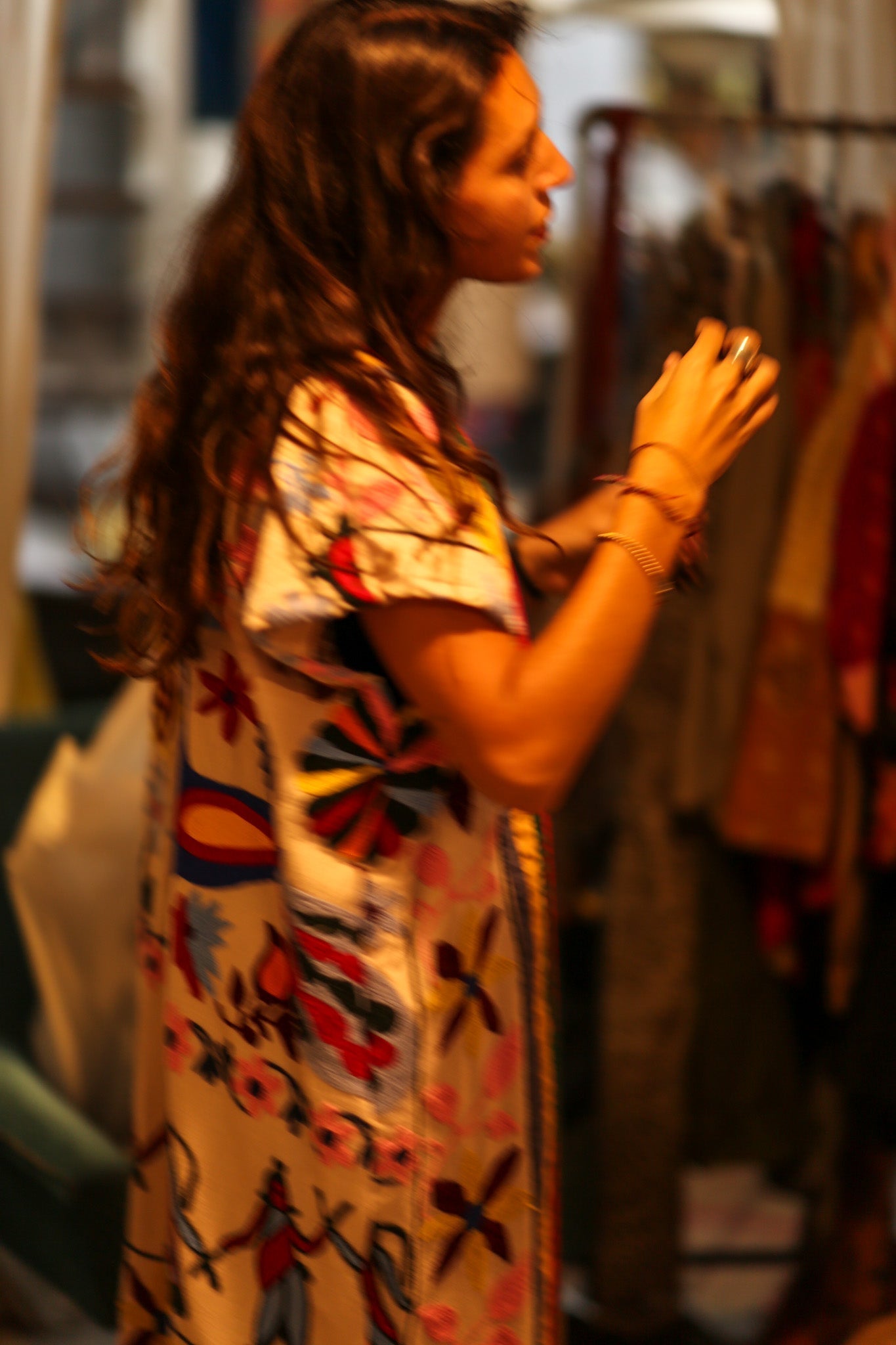 EMBROIDERED TRIBAL KIMONO LIOU - BANGKOK TAILOR CLOTHING STORE - HANDMADE CLOTHING