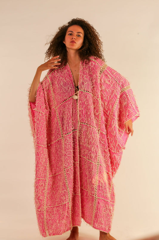 FRINGE STITCH KIMONO MADONNA - BANGKOK TAILOR CLOTHING STORE - HANDMADE CLOTHING