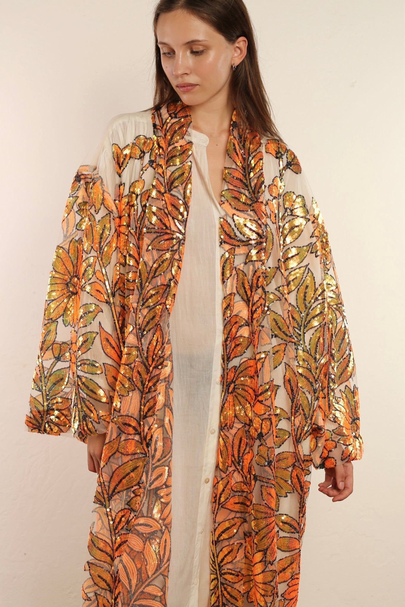 GOLD FOREST KIMONO - BANGKOK TAILOR CLOTHING STORE - HANDMADE CLOTHING