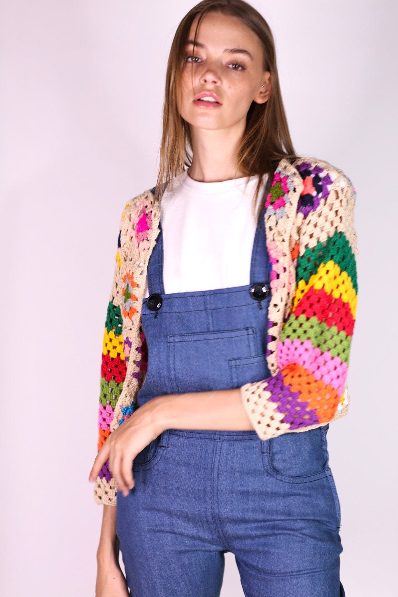 HAND CROCHET CARDIGAN ULLA - BANGKOK TAILOR CLOTHING STORE - HANDMADE CLOTHING