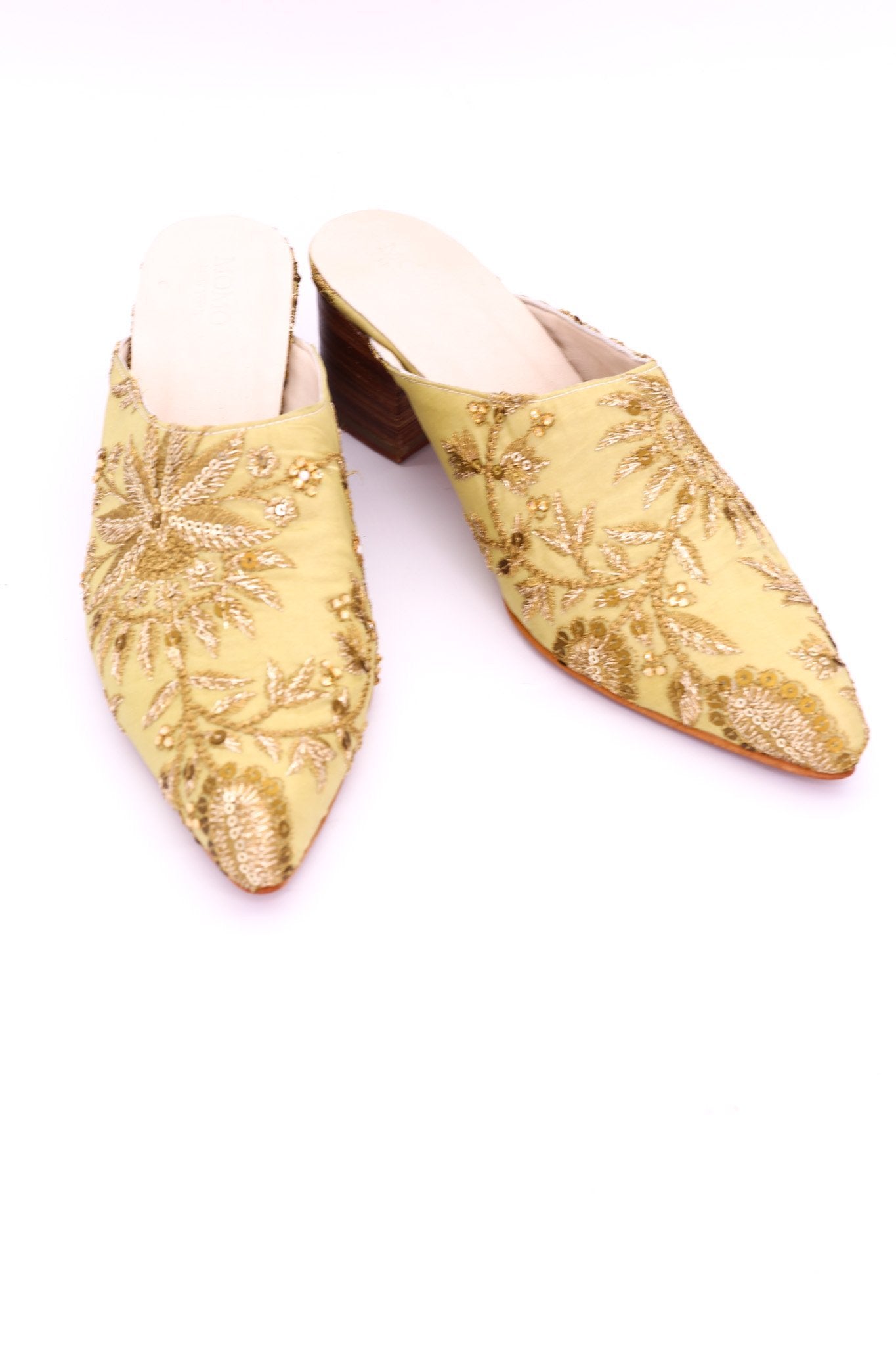 HEELED MULES CELINE X ANTHROPOLOGIE - BANGKOK TAILOR CLOTHING STORE - HANDMADE CLOTHING