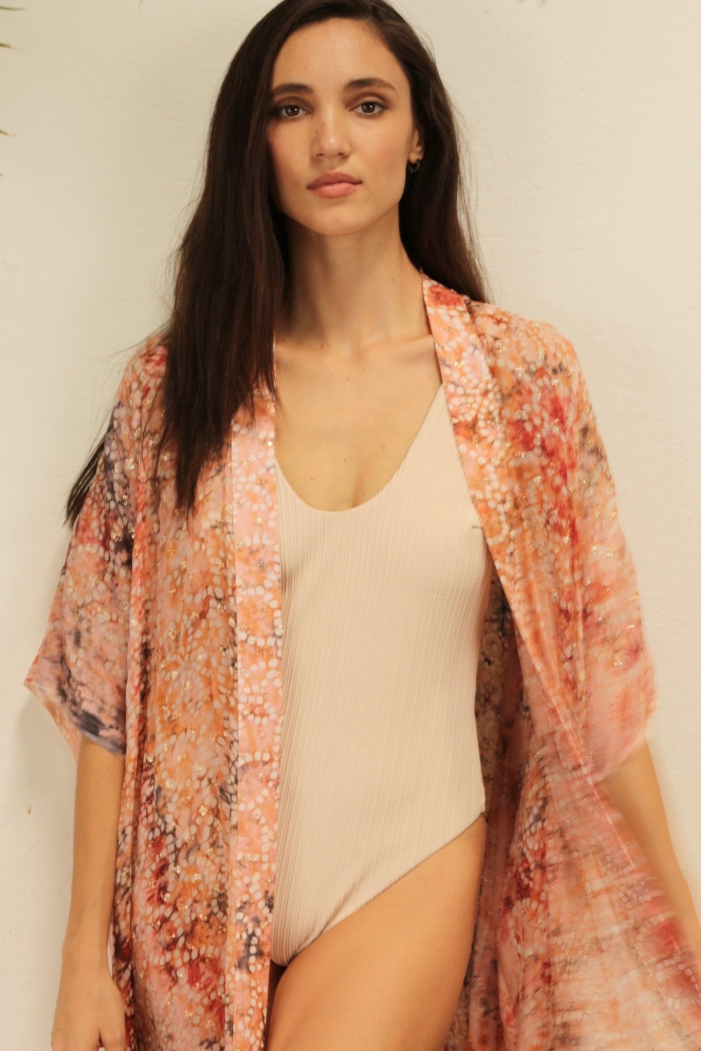 LARISA SILK KIMONO - BANGKOK TAILOR CLOTHING STORE - HANDMADE CLOTHING