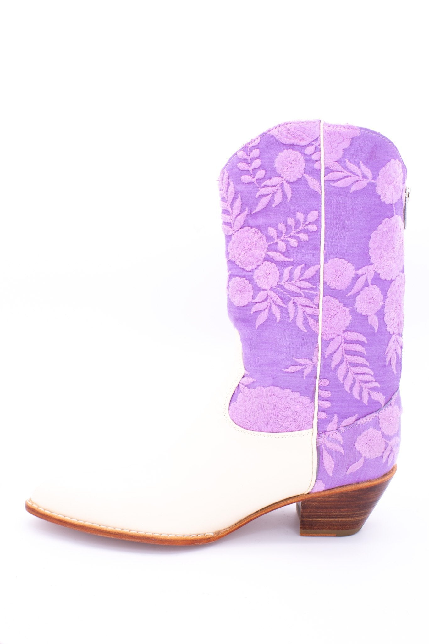 LAVENDER WESTERN BOOTS NANCY - BANGKOK TAILOR CLOTHING STORE - HANDMADE CLOTHING