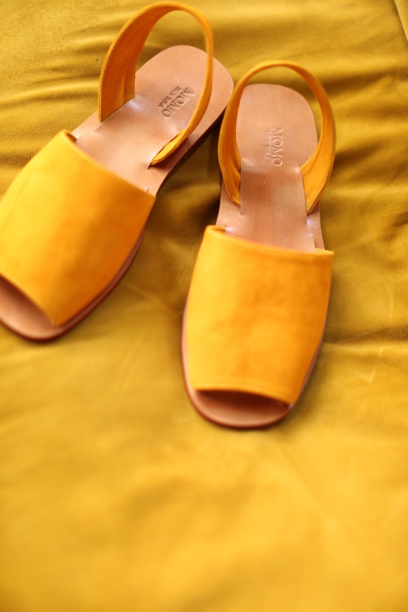 LEATHER SANDALS SUEDE FRANCES - BANGKOK TAILOR CLOTHING STORE - HANDMADE CLOTHING